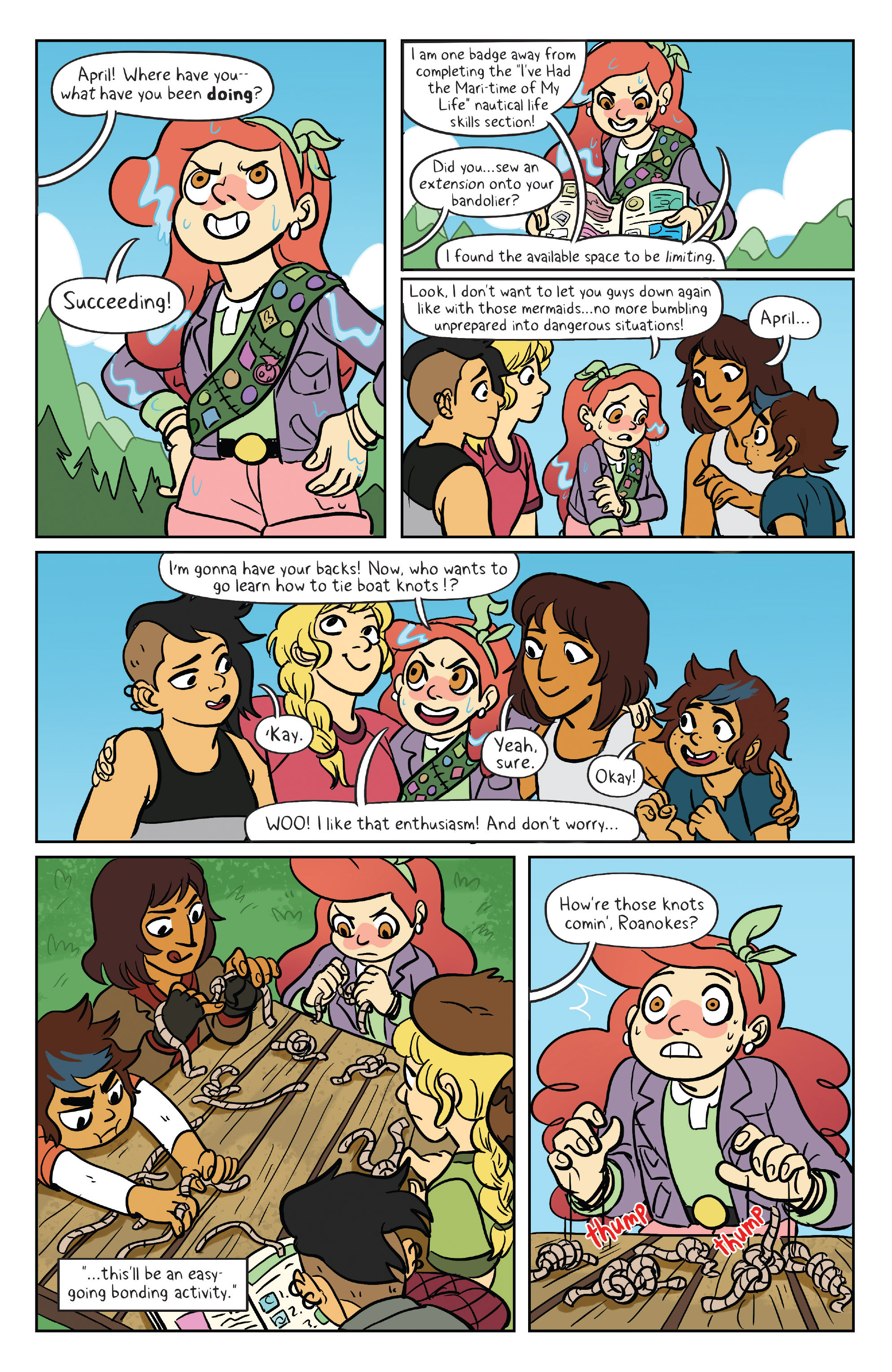 Read online Lumberjanes Vol. 6 comic -  Issue # TPB - 9