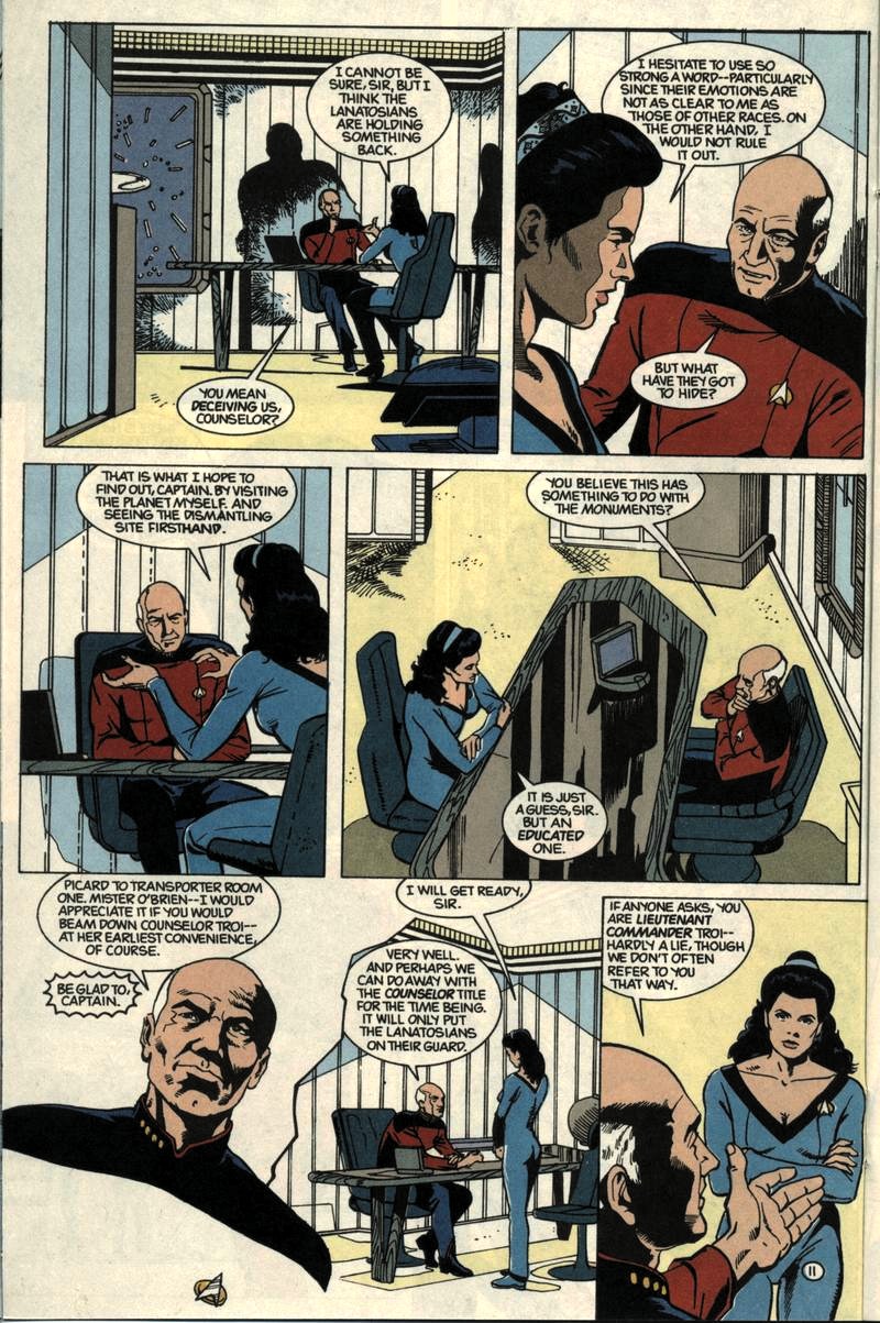 Read online Star Trek: The Next Generation (1989) comic -  Issue #22 - 12
