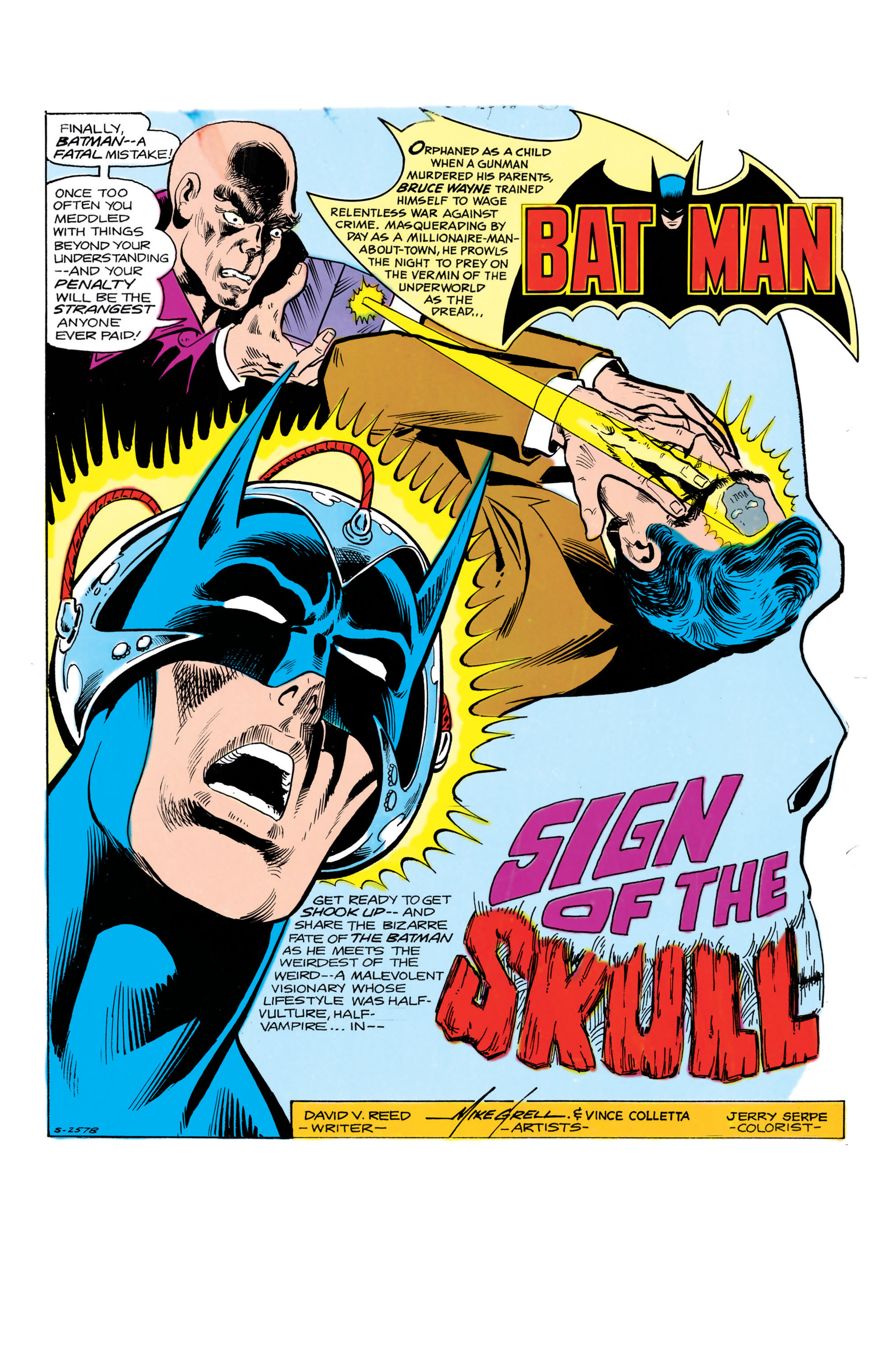 Read online Batman (1940) comic -  Issue #289 - 2