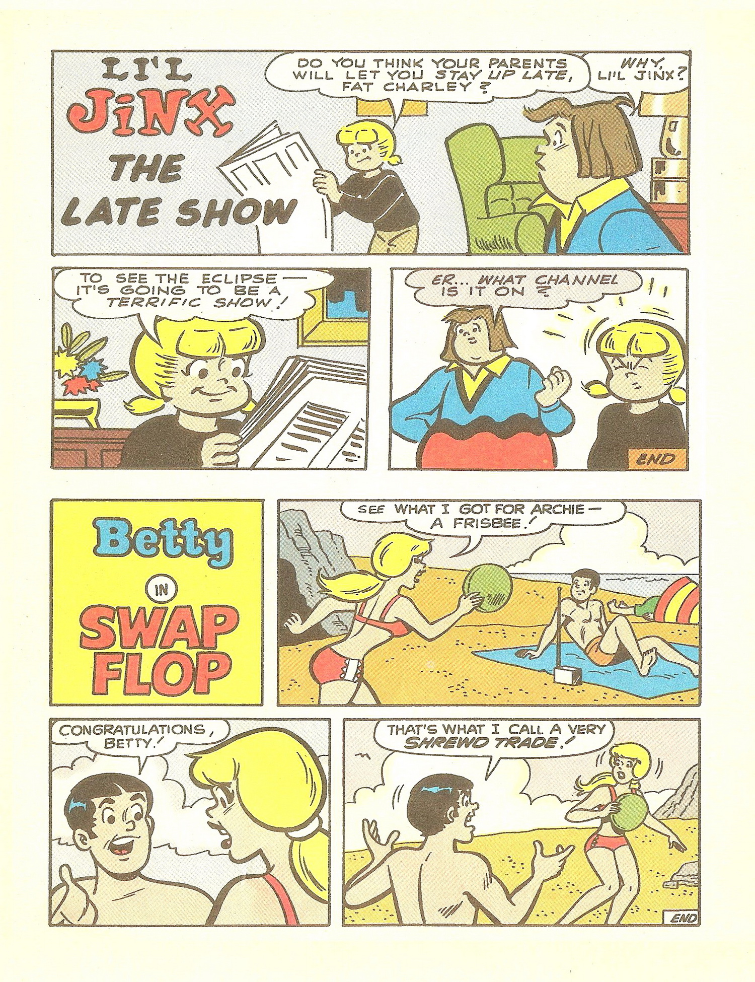 Read online Betty's Digest comic -  Issue #2 - 34
