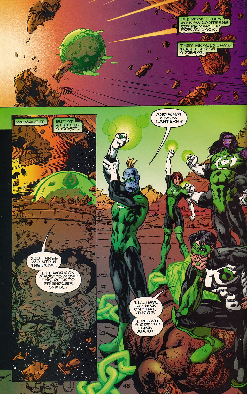 Read online Green Lantern: The New Corps comic -  Issue #2 - 48