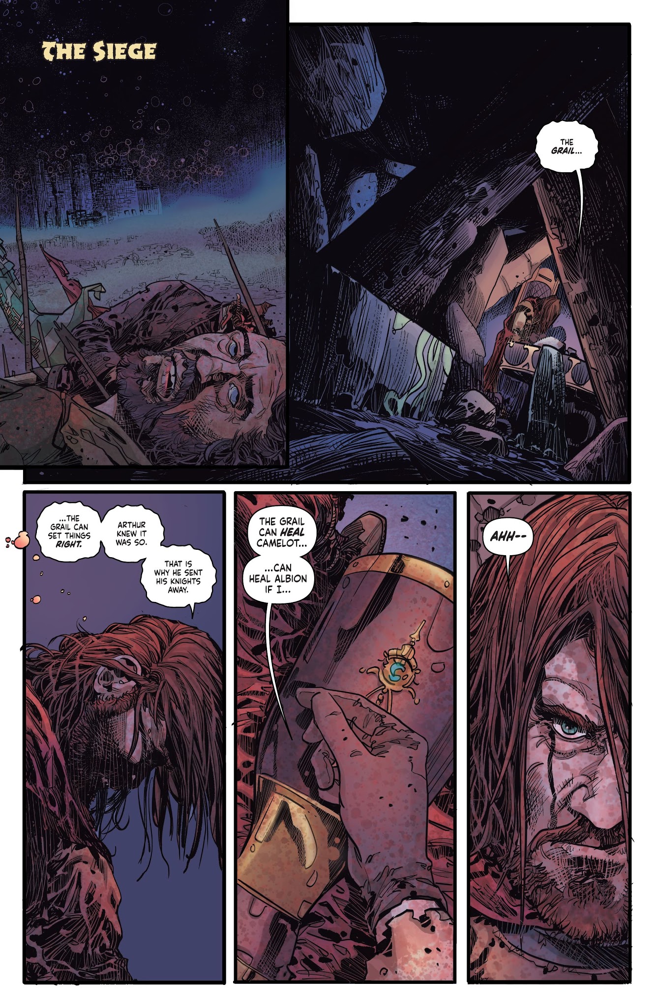 Read online Unholy Grail comic -  Issue #1 - 19