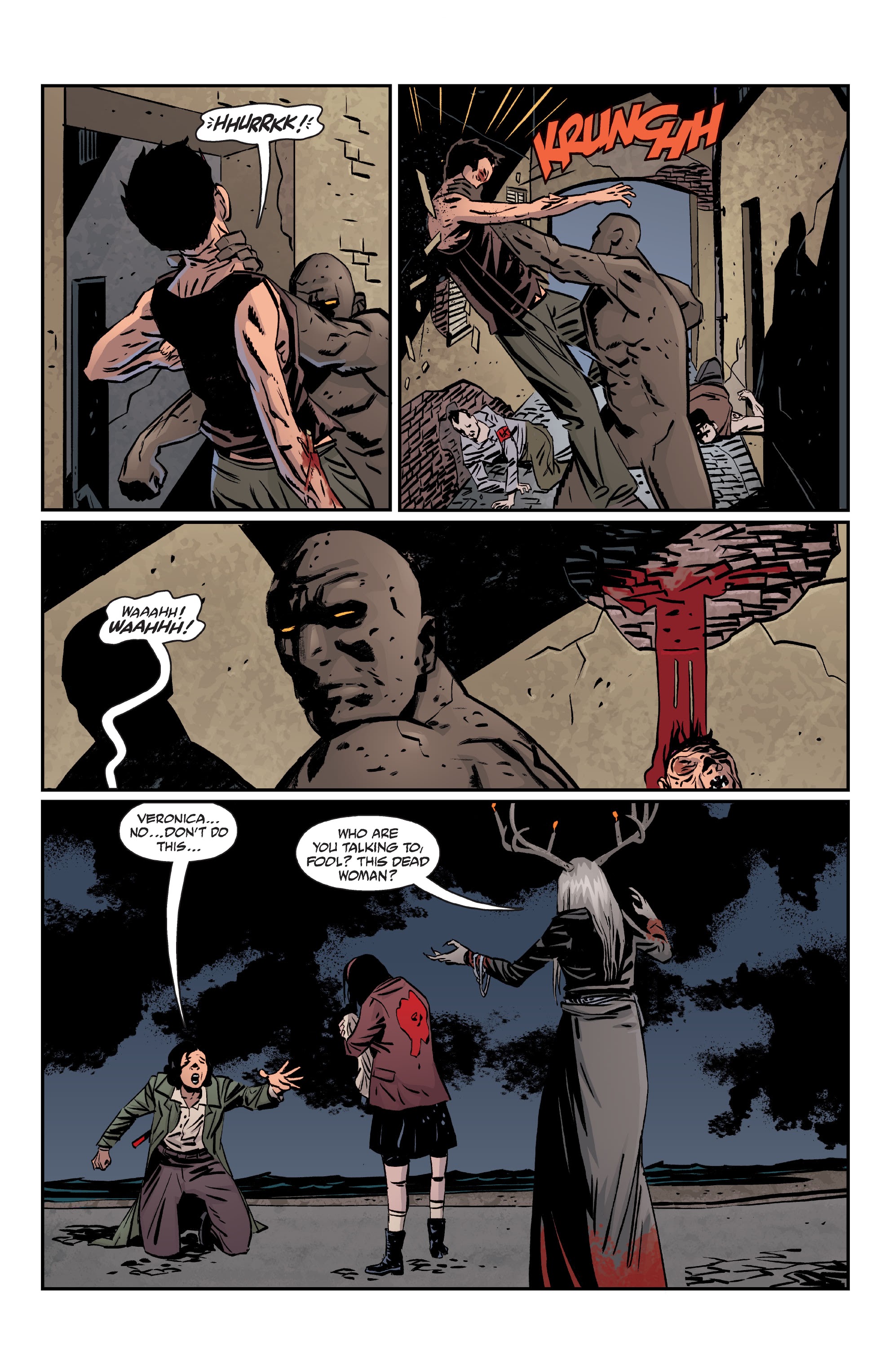 Read online The Golem Walks Among Us! comic -  Issue #1 - 21