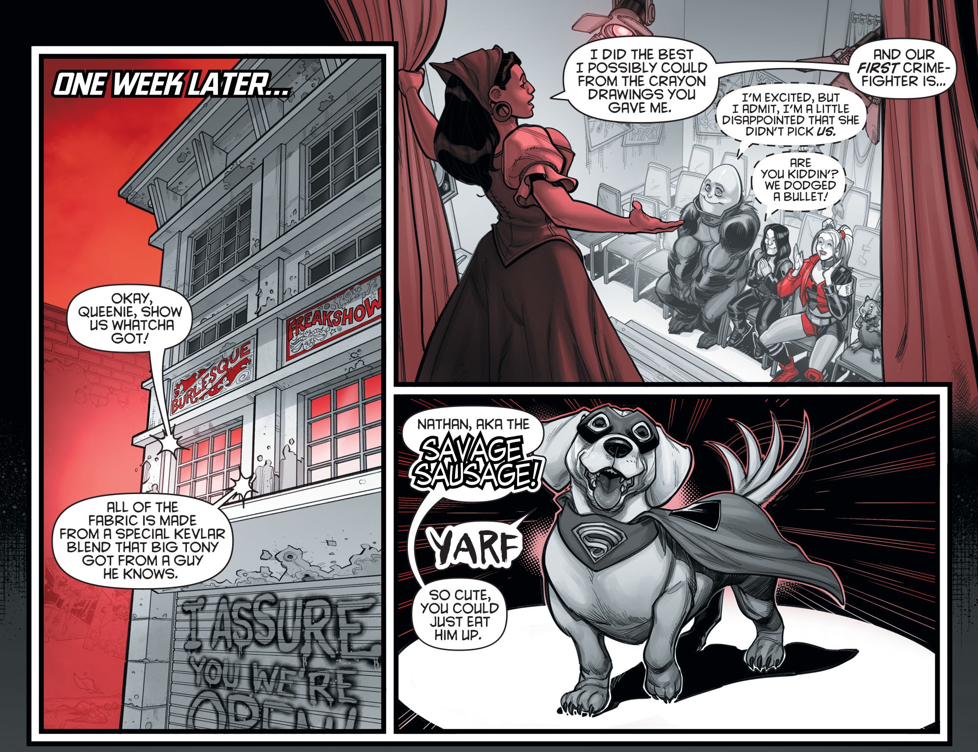 Read online Harley Quinn Black   White   Red comic -  Issue #12 - 8