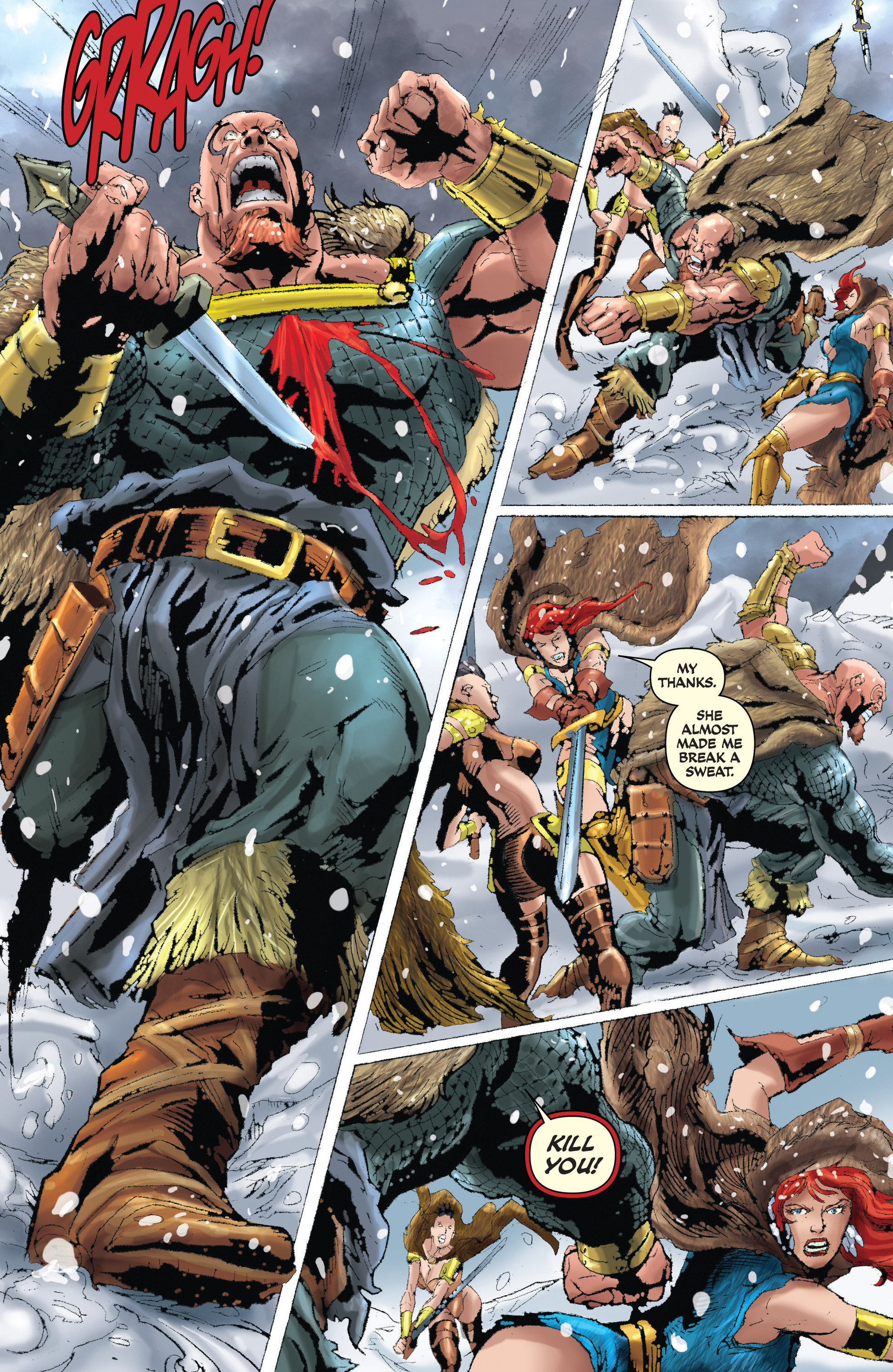 Read online Red Sonja: Unchained comic -  Issue #1 - 19