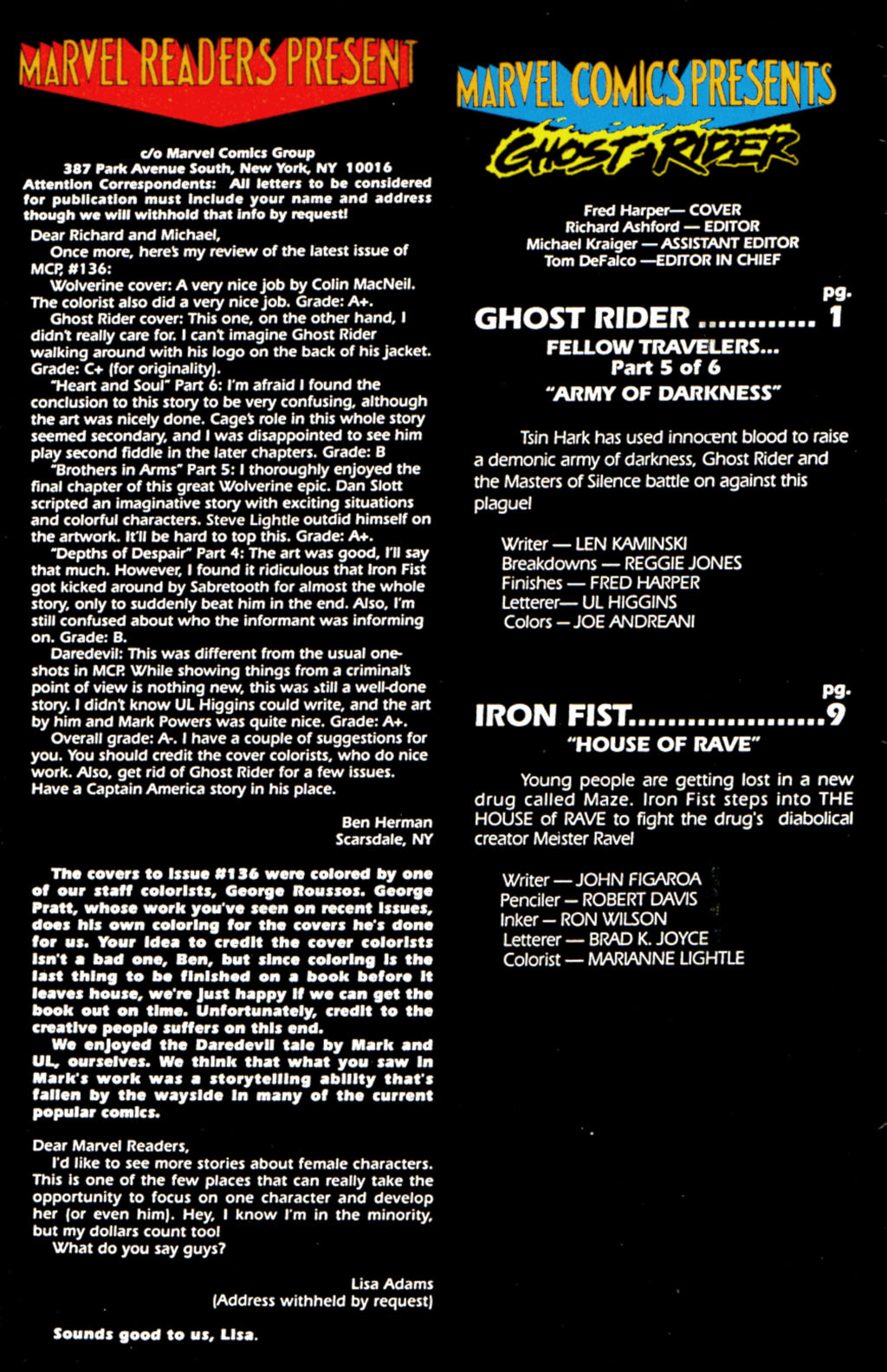 Read online Marvel Comics Presents (1988) comic -  Issue #141 - 21