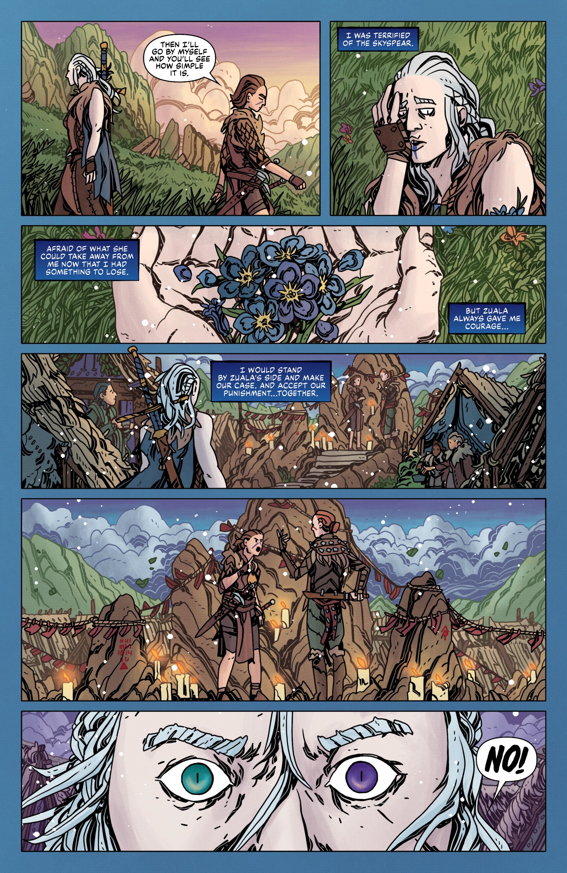 Read online Critical Role: The Mighty Nein Origins - Yasha Nydoorin comic -  Issue # Full - 41