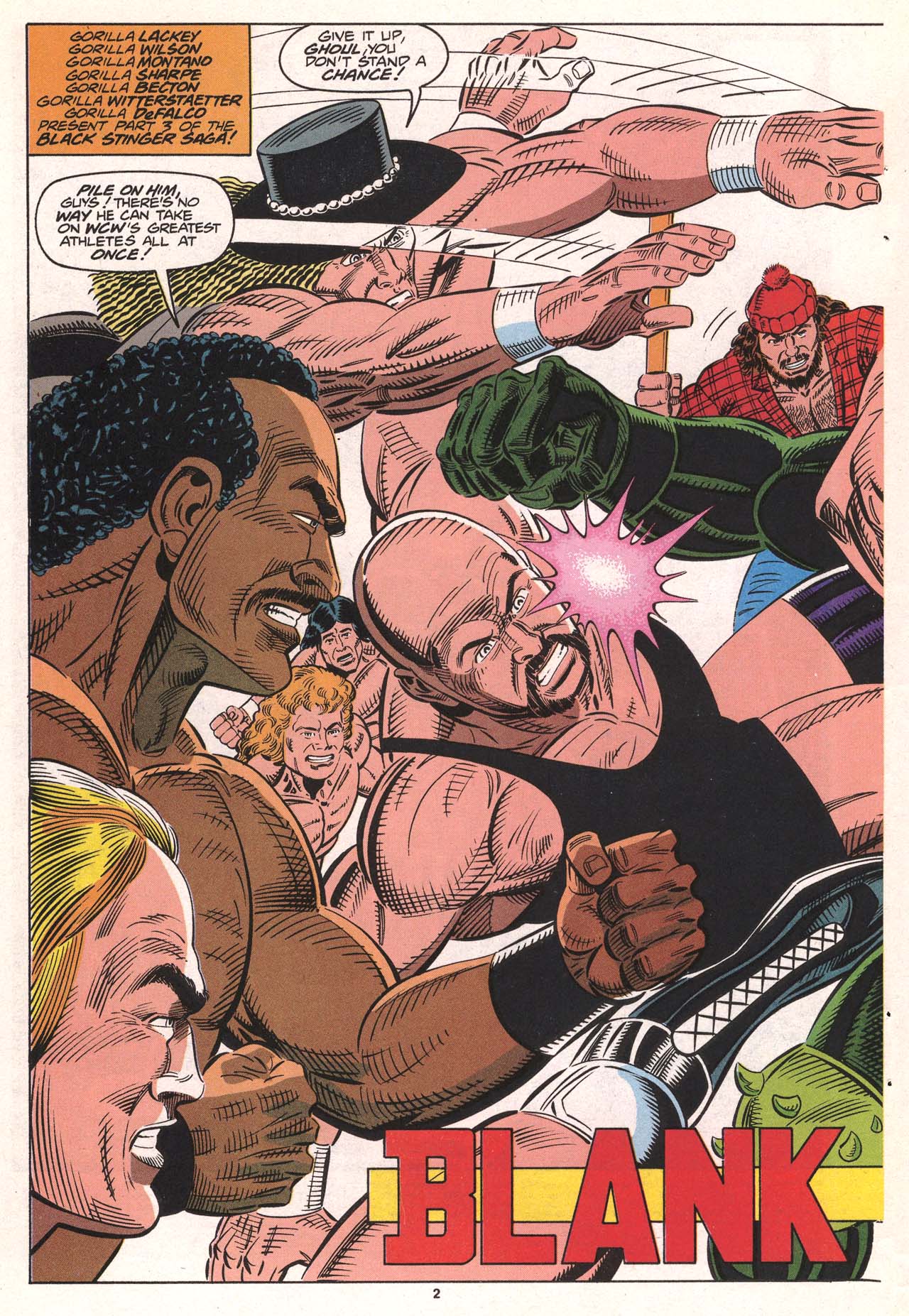 Read online WCW World Championship Wrestling comic -  Issue #10 - 4