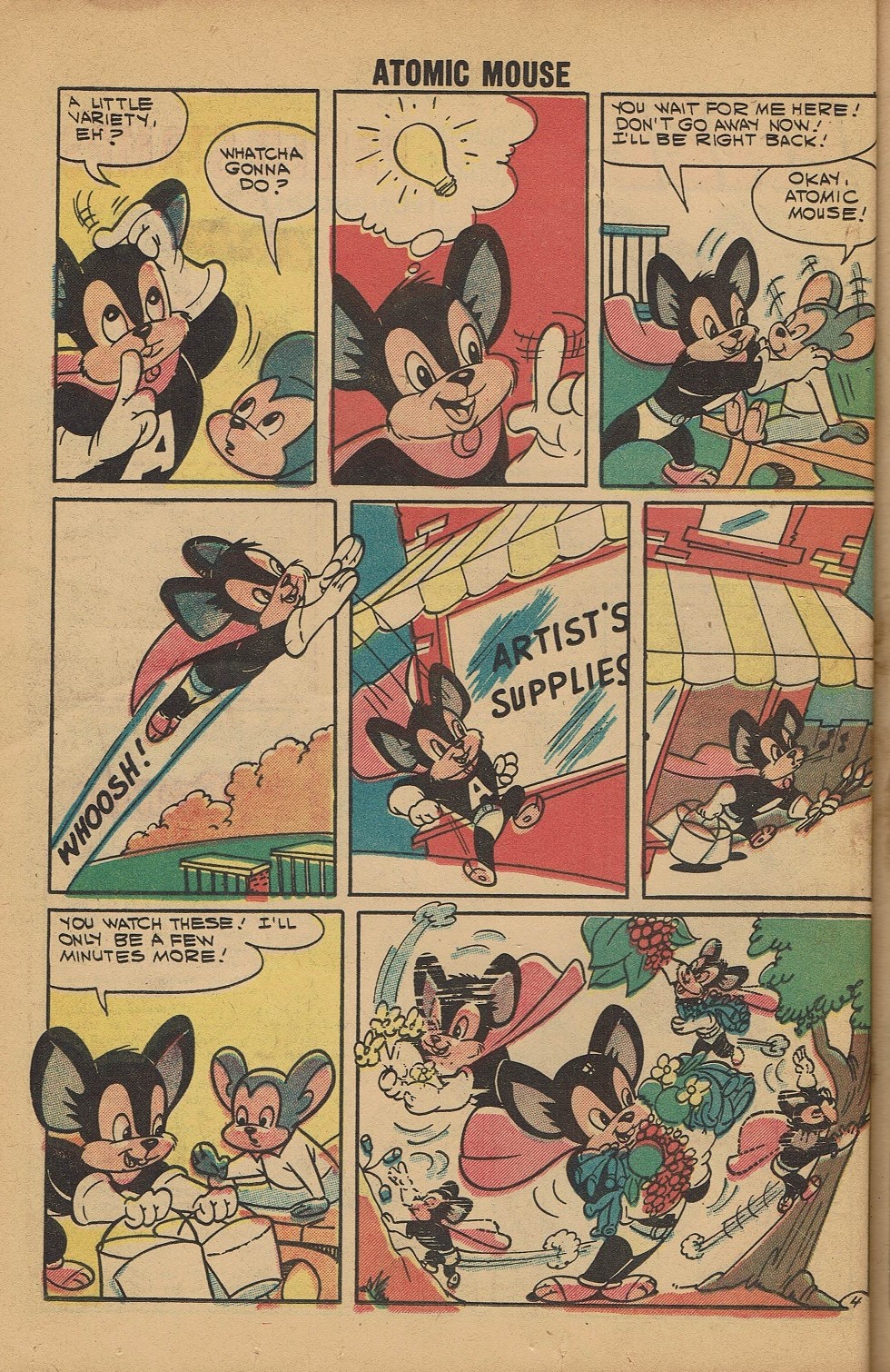 Read online Atomic Mouse comic -  Issue #30 - 16