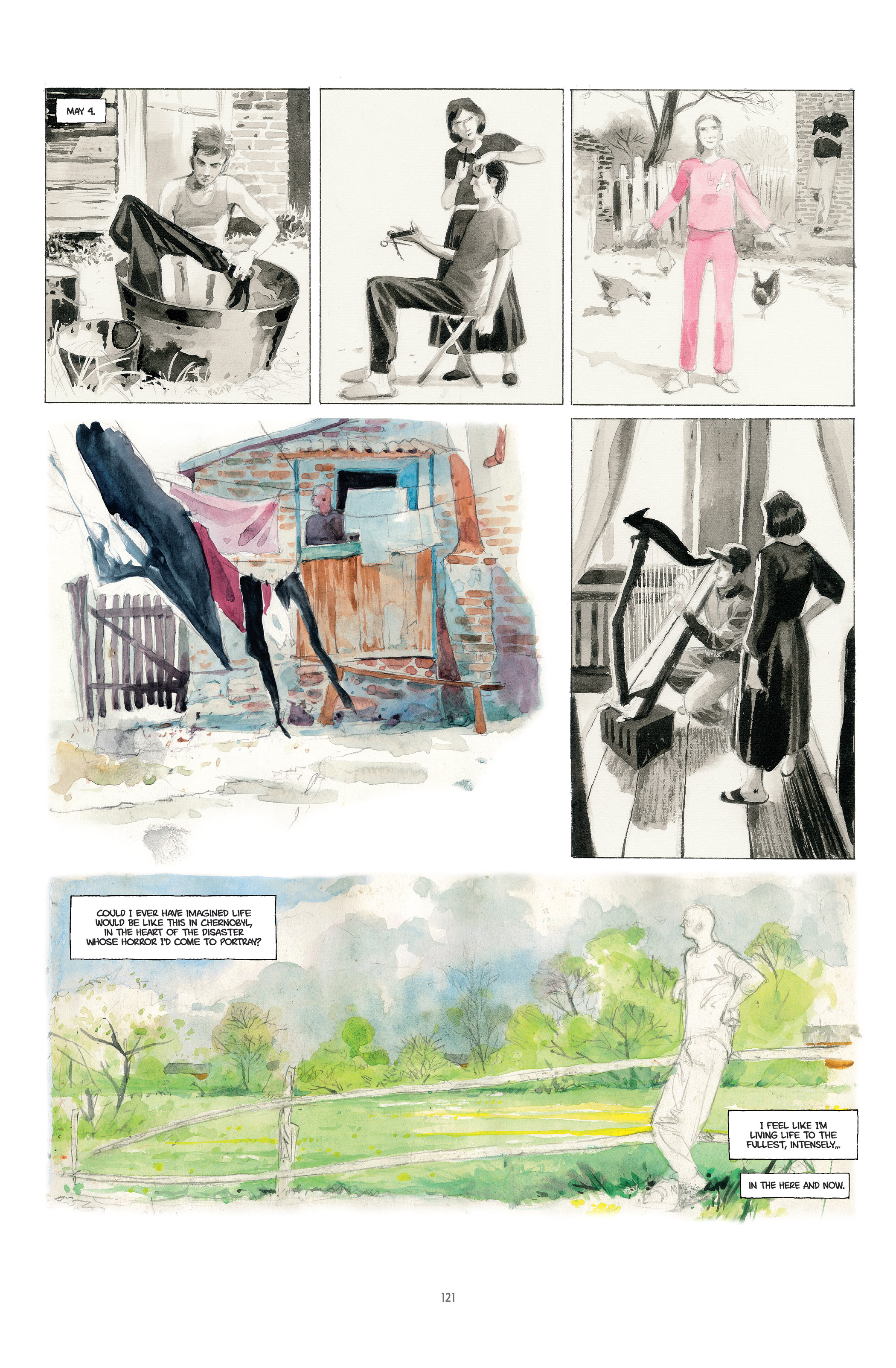 Read online Springtime In Chernobyl comic -  Issue # TPB - 104