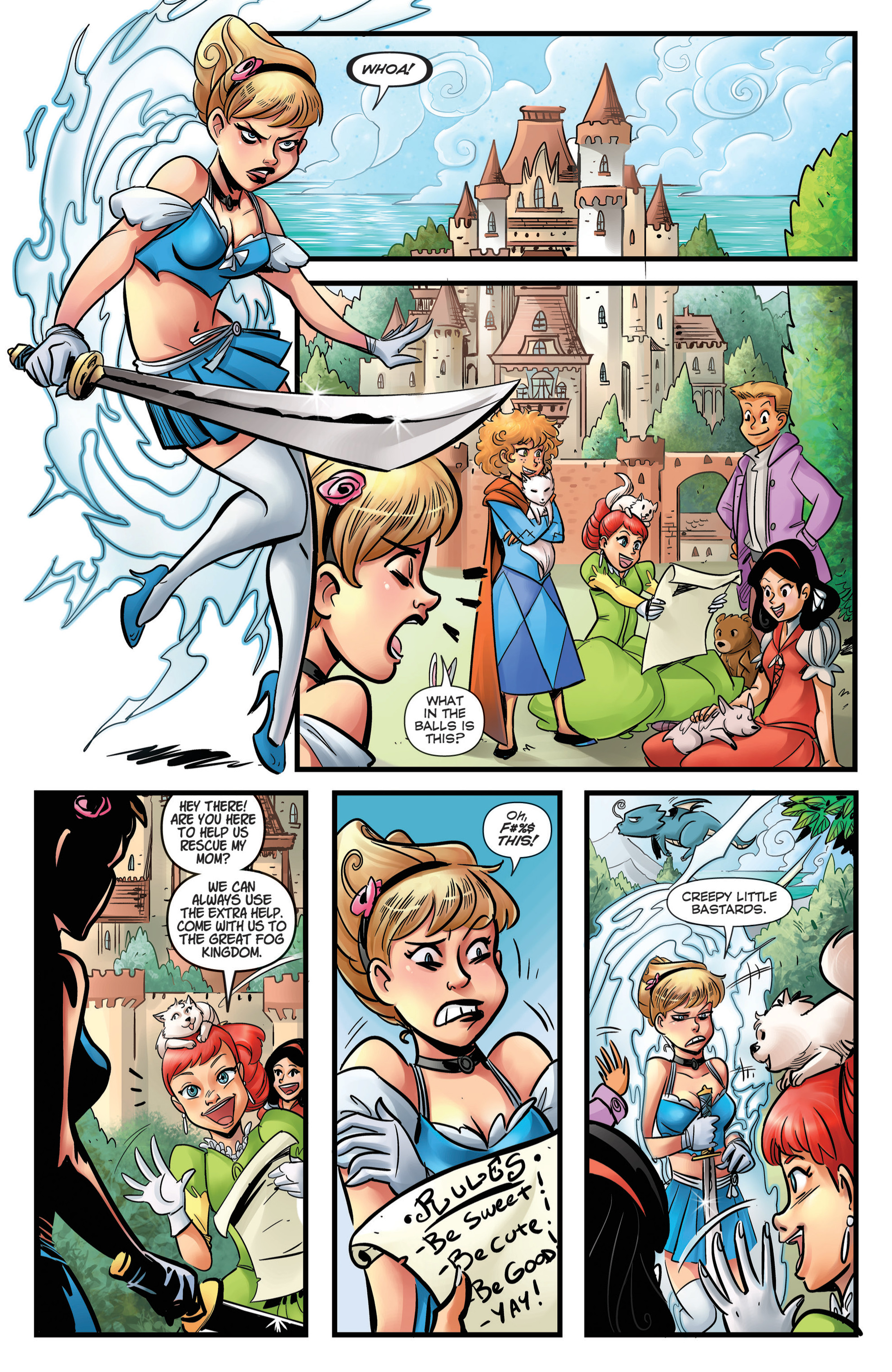 Read online Cinderella Serial Killer Princess comic -  Issue #3 - 18