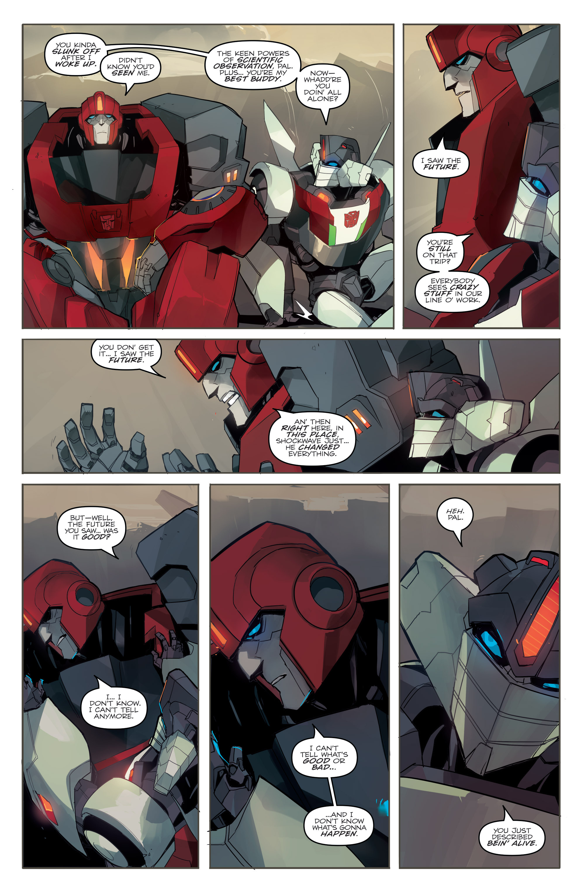 Read online Transformers: Robots In Disguise (2012) comic -  Issue #33 - 20