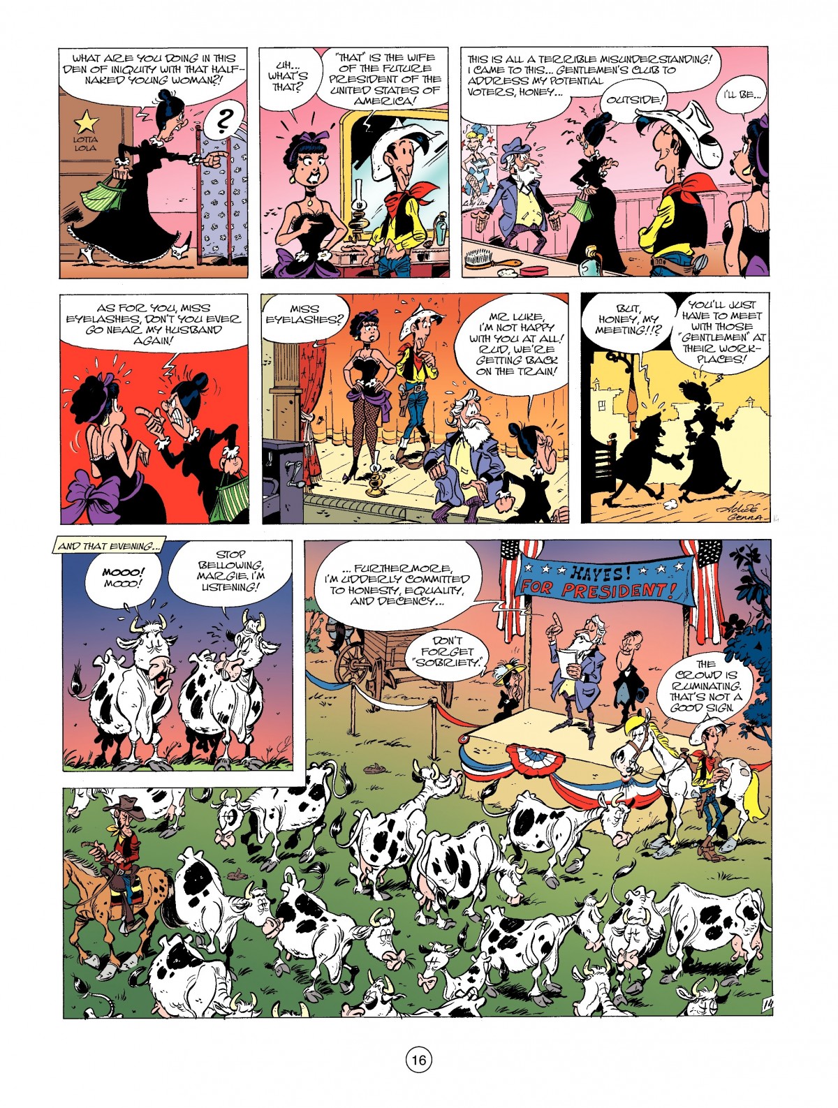 Read online A Lucky Luke Adventure comic -  Issue #39 - 16