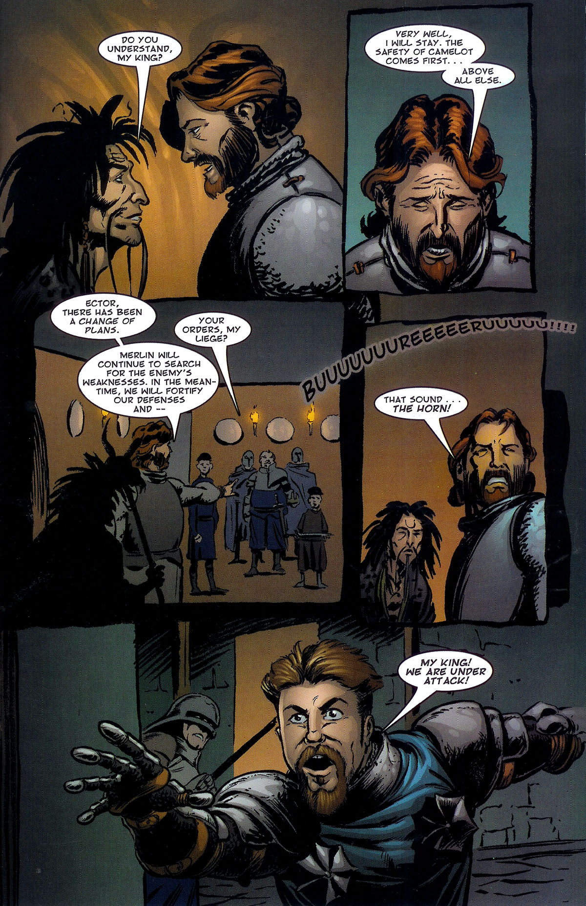 Read online Dracula vs King Arthur comic -  Issue #3 - 19