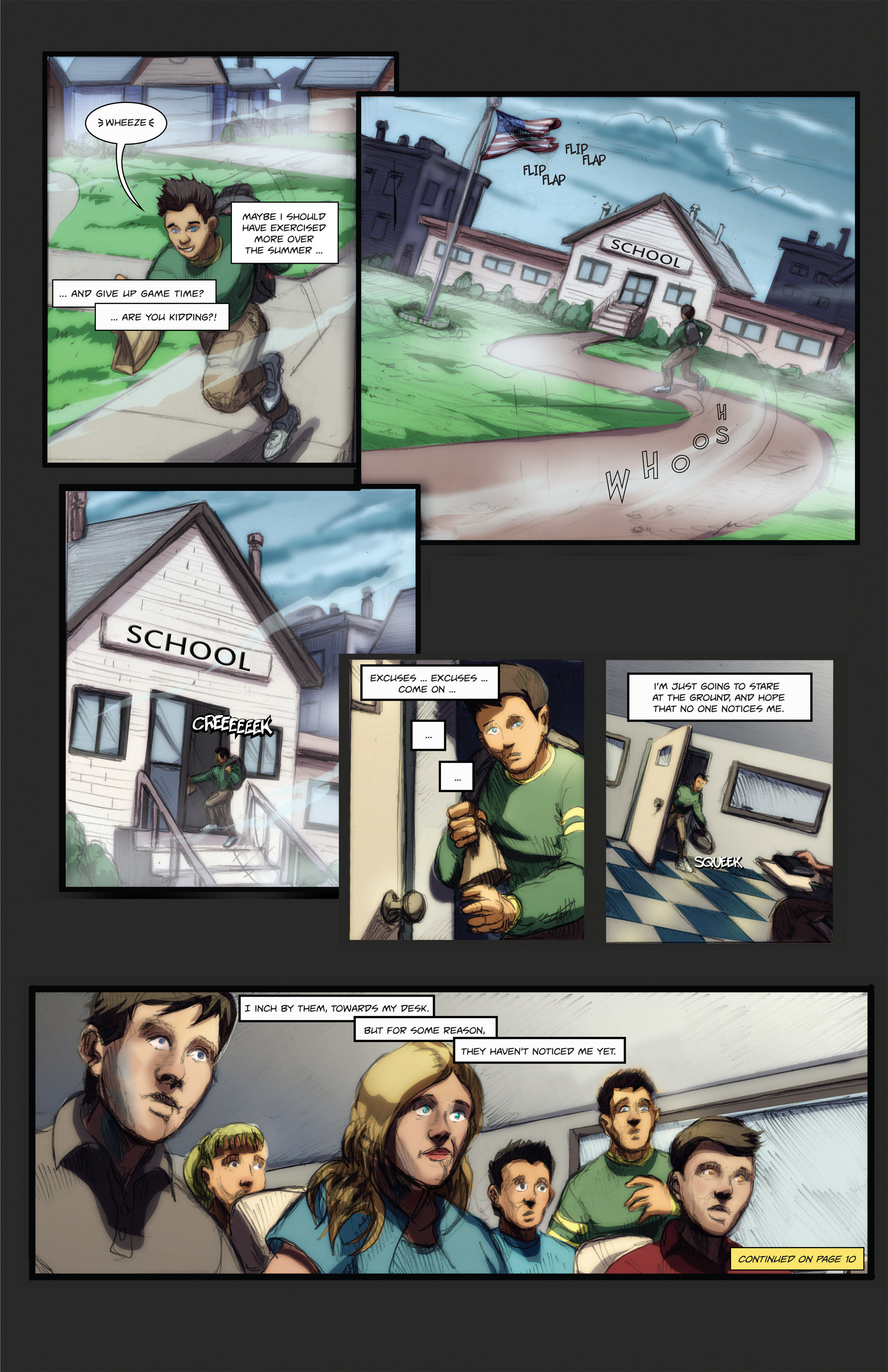 Read online Only Human comic -  Issue #1 - 7
