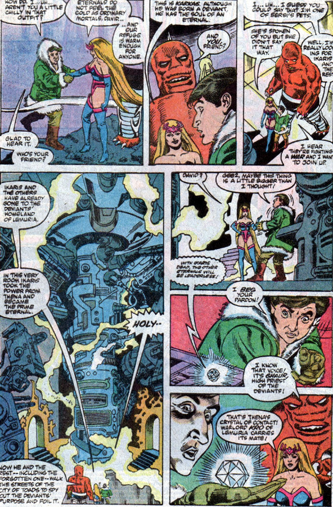 Read online Eternals (1985) comic -  Issue #11 - 3