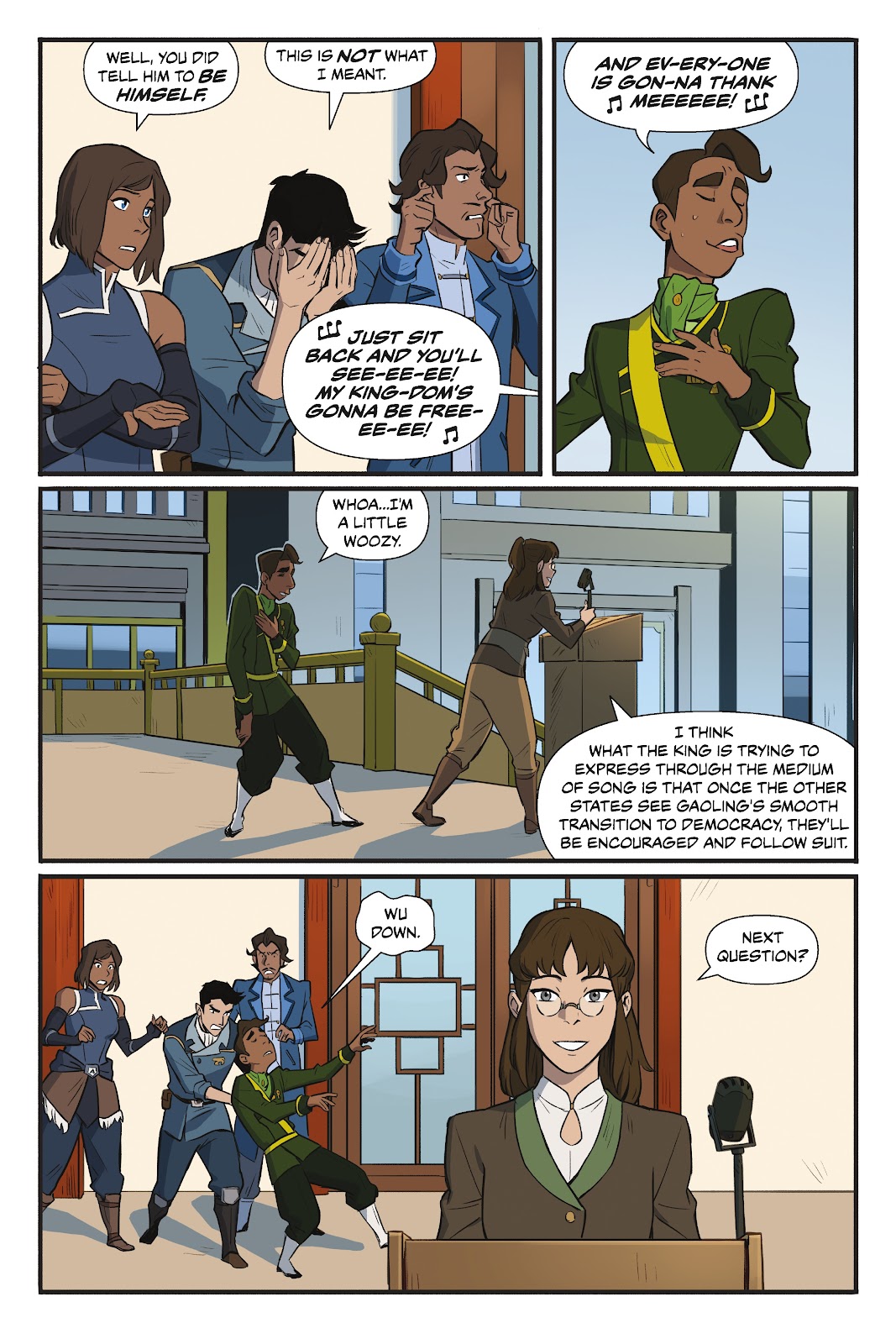 Nickelodeon The Legend of Korra: Ruins of the Empire issue TPB 1 - Page 16