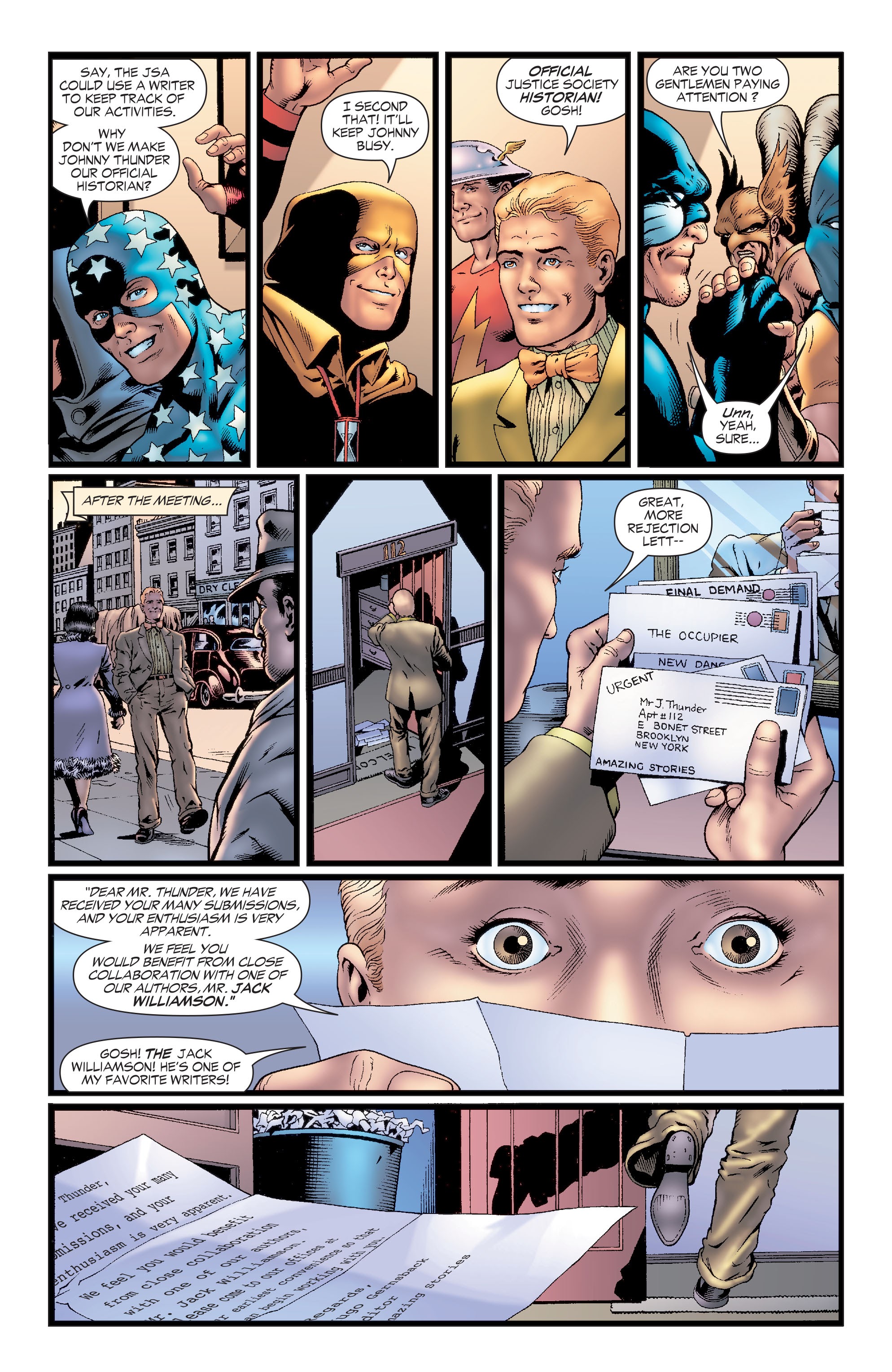 Read online JSA Strange Adventures comic -  Issue #1 - 16
