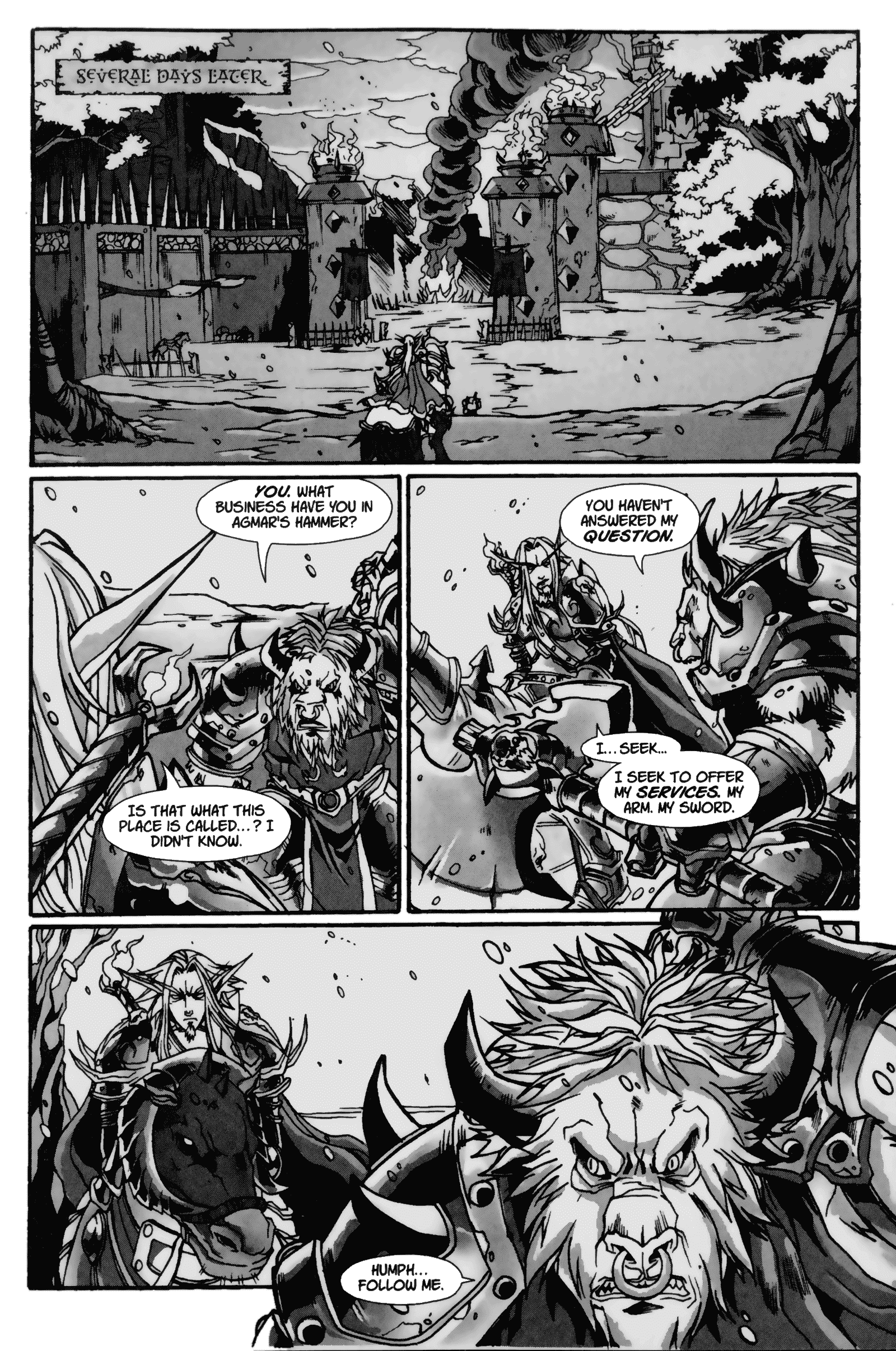 Read online World of Warcraft: Death Knight comic -  Issue # TPB (Part 2) - 9
