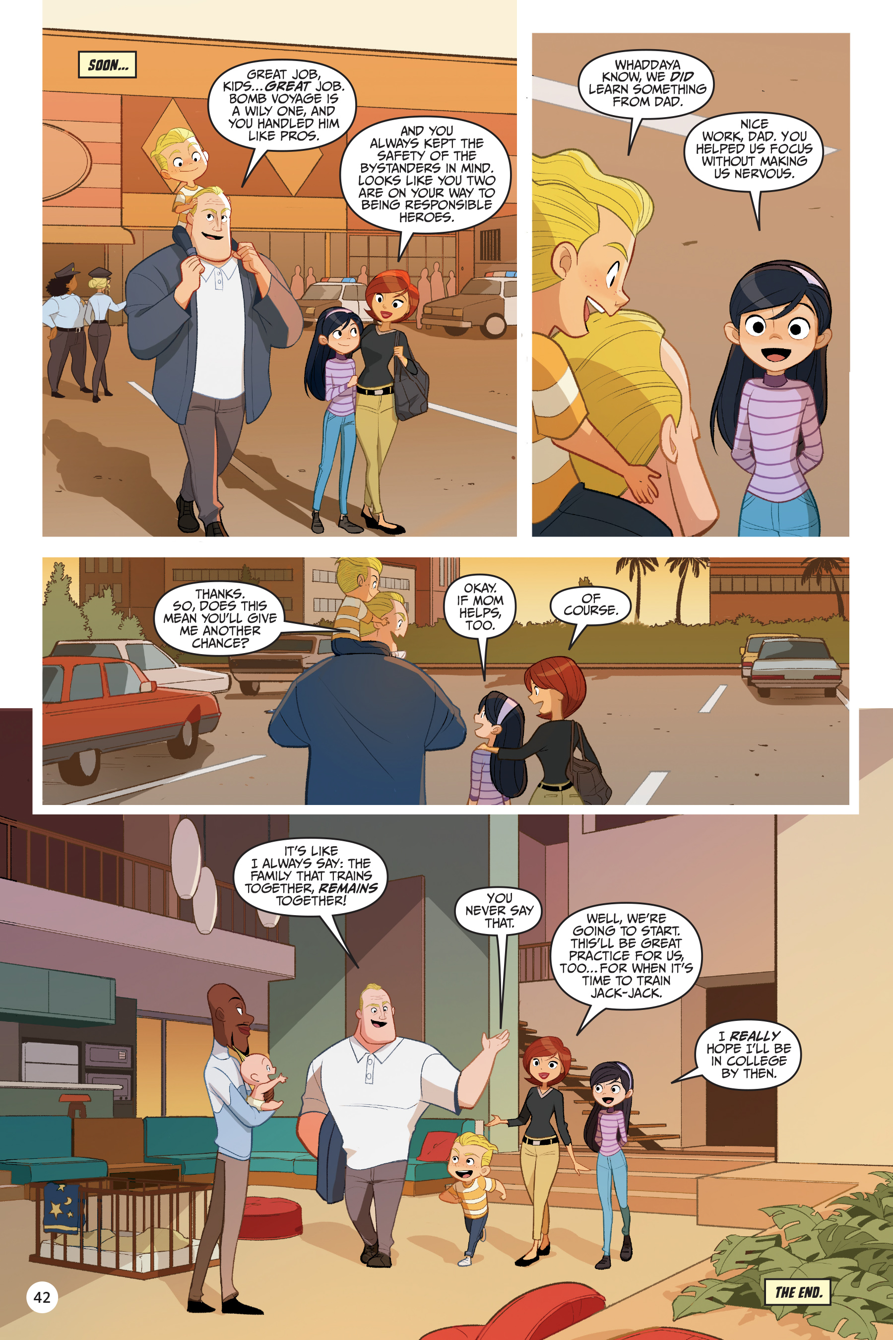 Read online Disney / Pixar The Incredibles 2: Crisis In Mid-Life! & Other Stories comic -  Issue # _TPB - 42