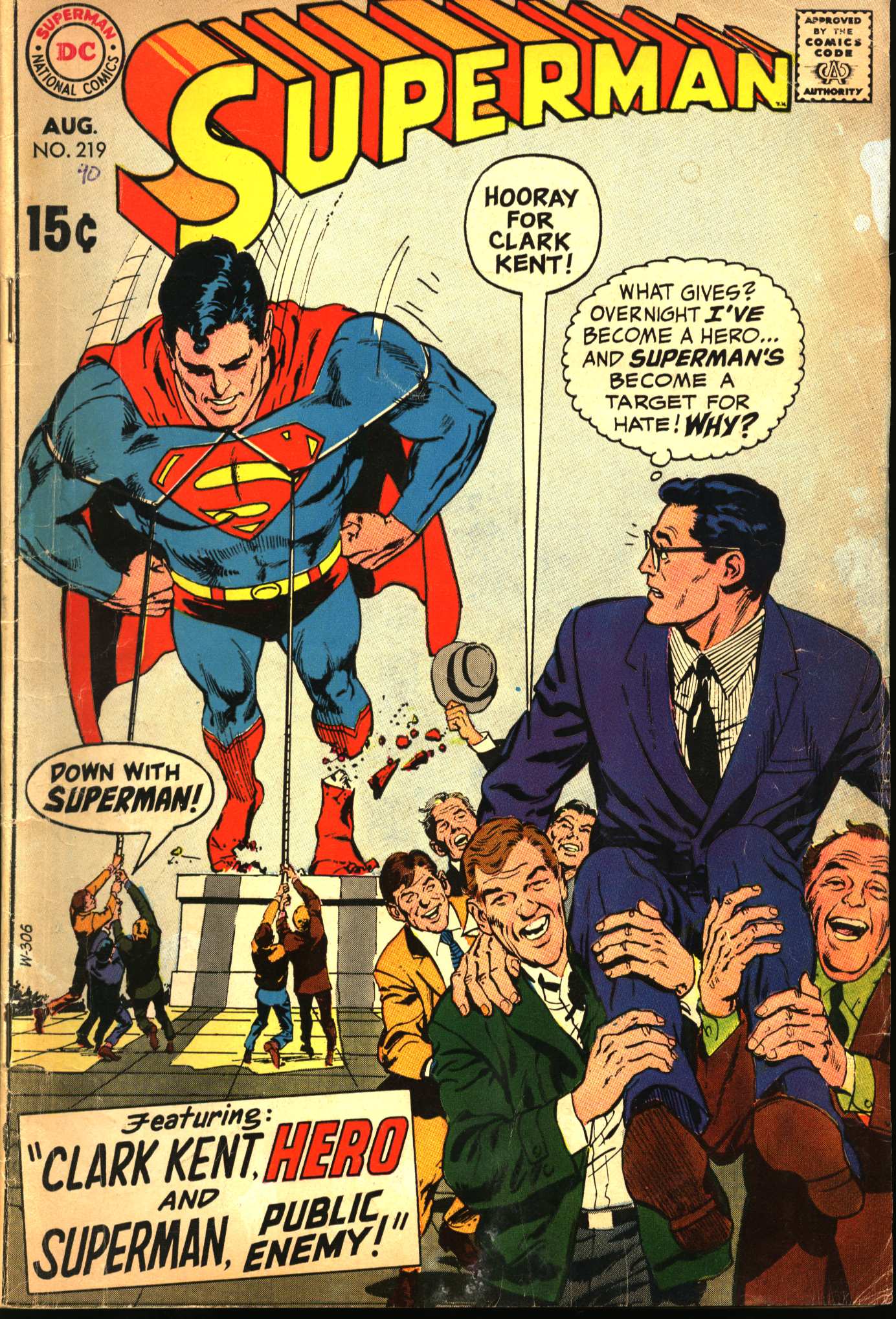 Read online Superman (1939) comic -  Issue #219 - 1