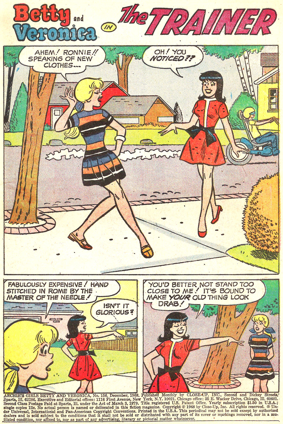 Read online Archie's Girls Betty and Veronica comic -  Issue #156 - 3