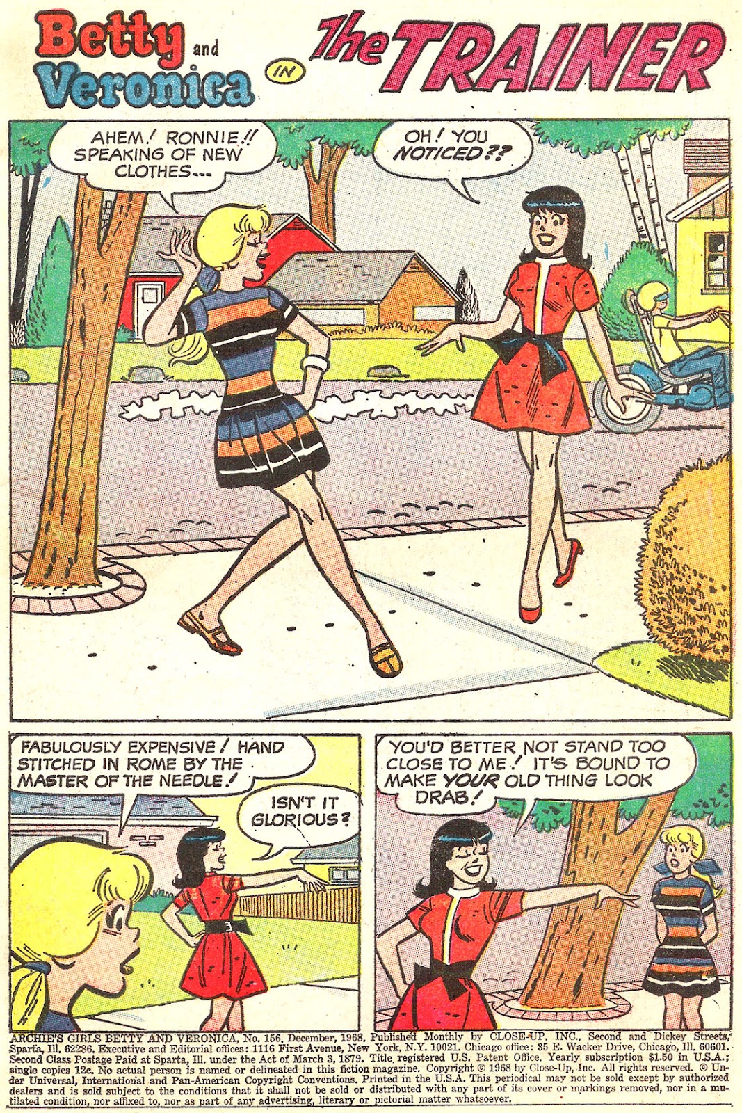 Archie's Girls Betty and Veronica issue 156 - Page 3