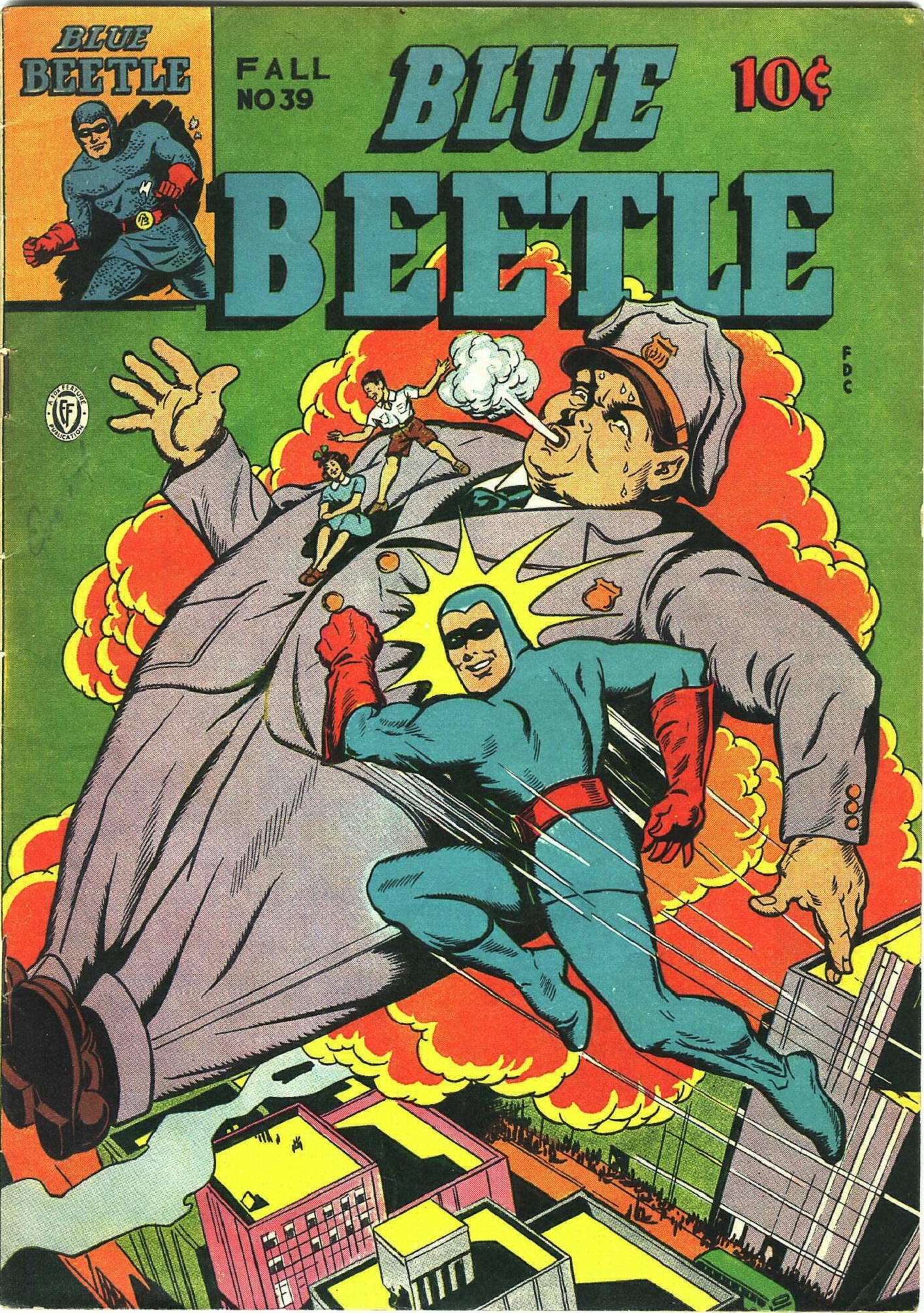 Read online The Blue Beetle comic -  Issue #39 - 1