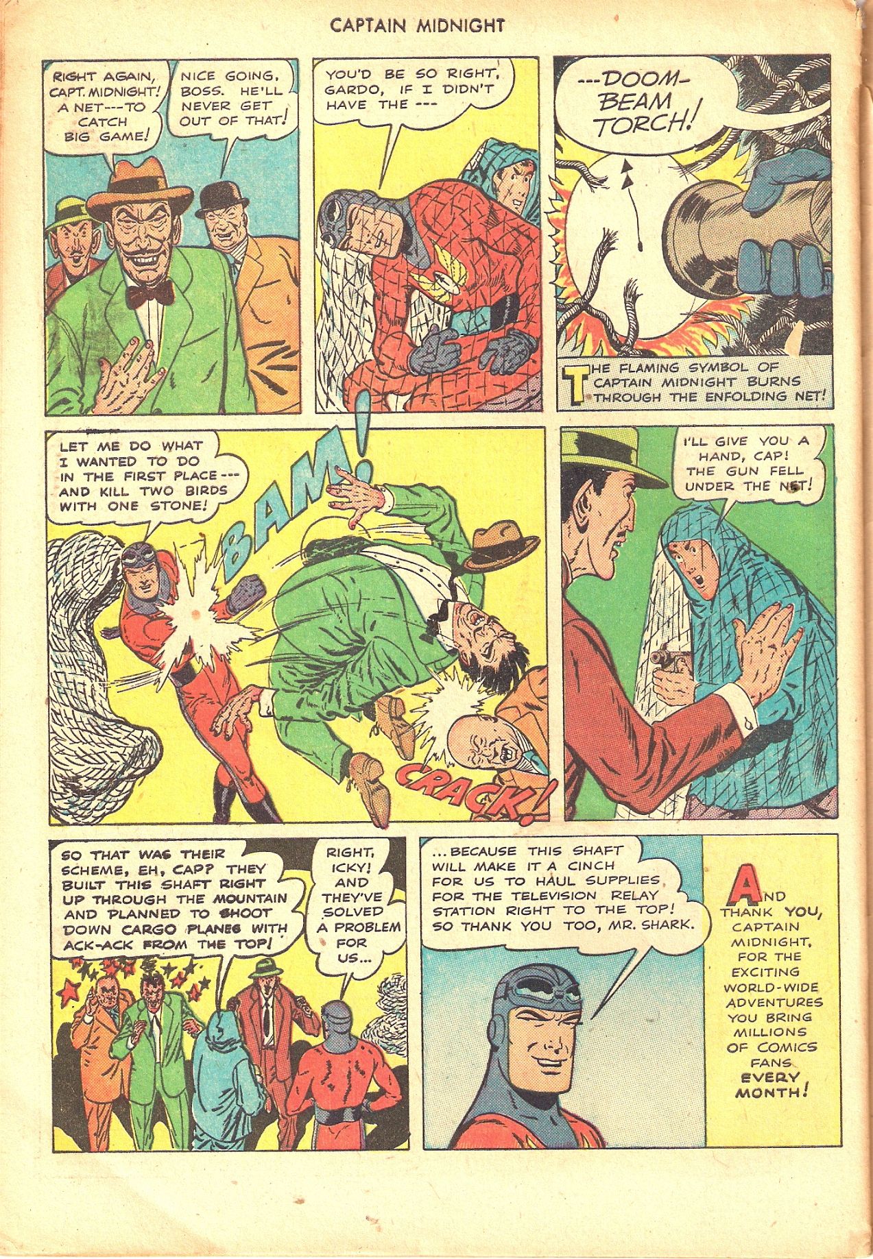 Read online Captain Midnight (1942) comic -  Issue #65 - 33