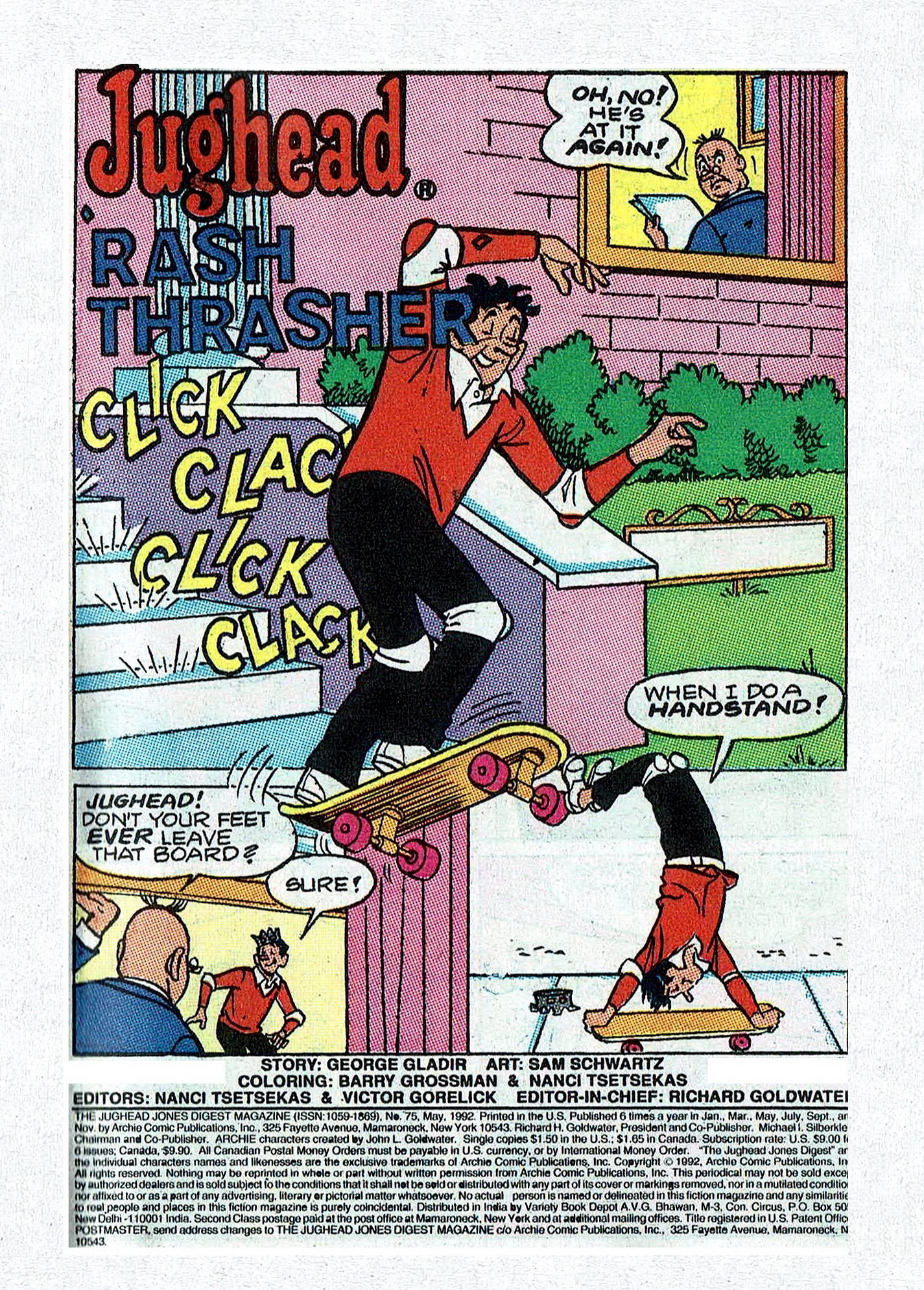 Read online Jughead Jones Comics Digest comic -  Issue #75 - 3