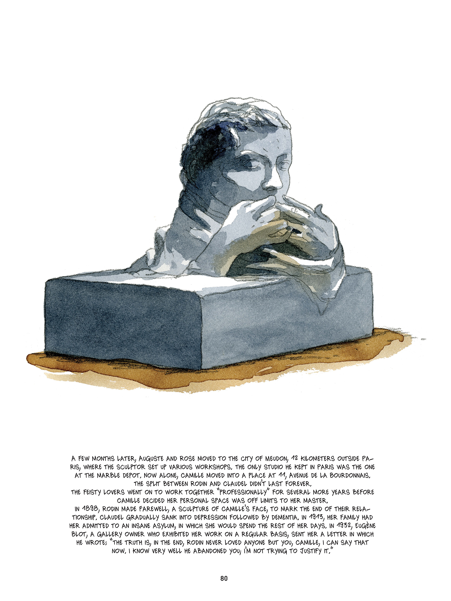Read online Rodin: Fugit Amor, An Intimate Portrait comic -  Issue # TPB - 81