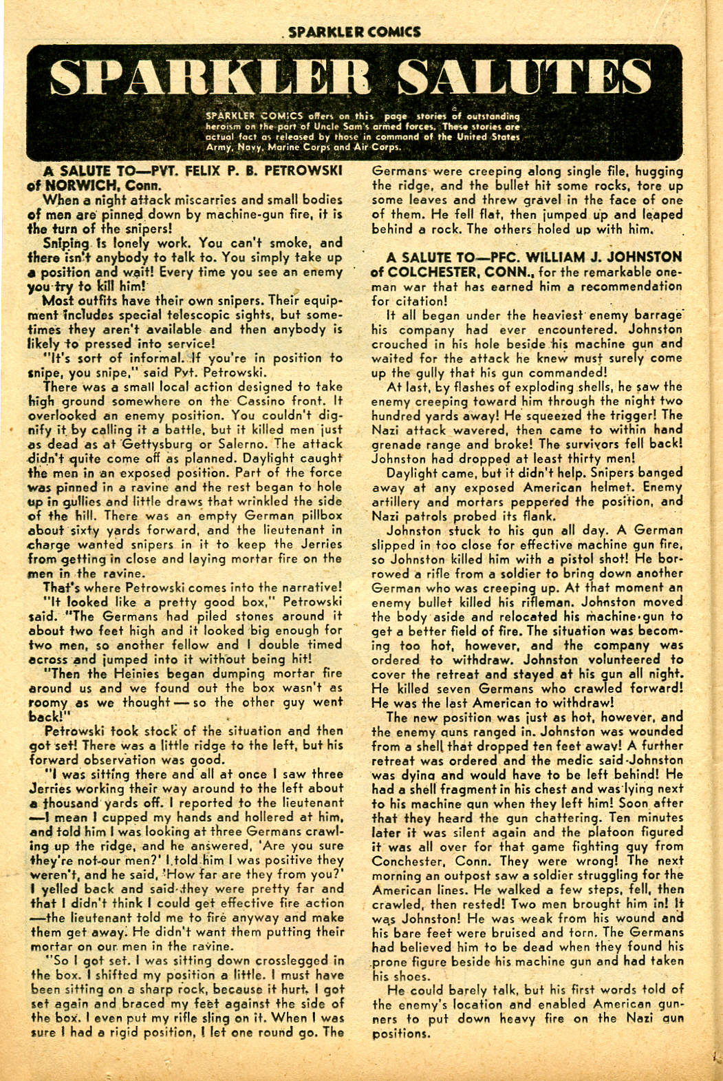 Read online Sparkler Comics comic -  Issue #35 - 34