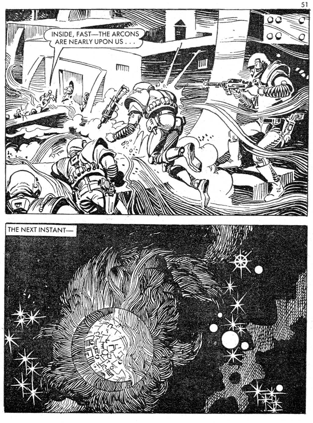 Read online Starblazer comic -  Issue #159 - 51