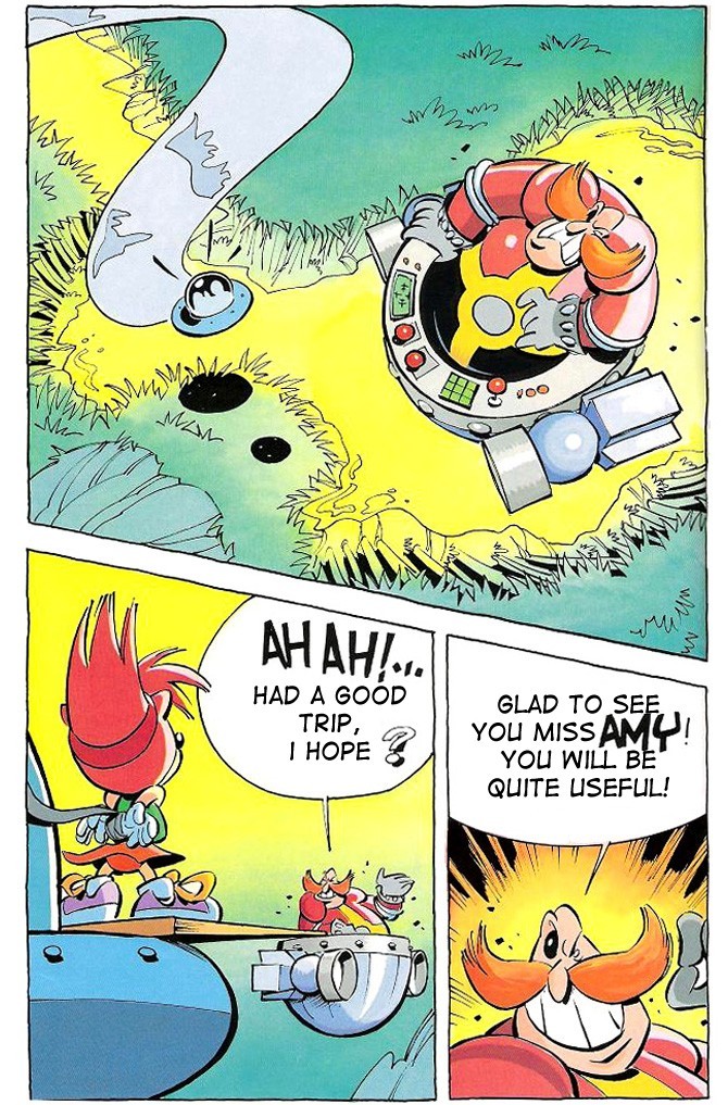 Read online Sonic Adventures: Dans Les Griffes De Robotnik comic -  Issue # Full - 33
