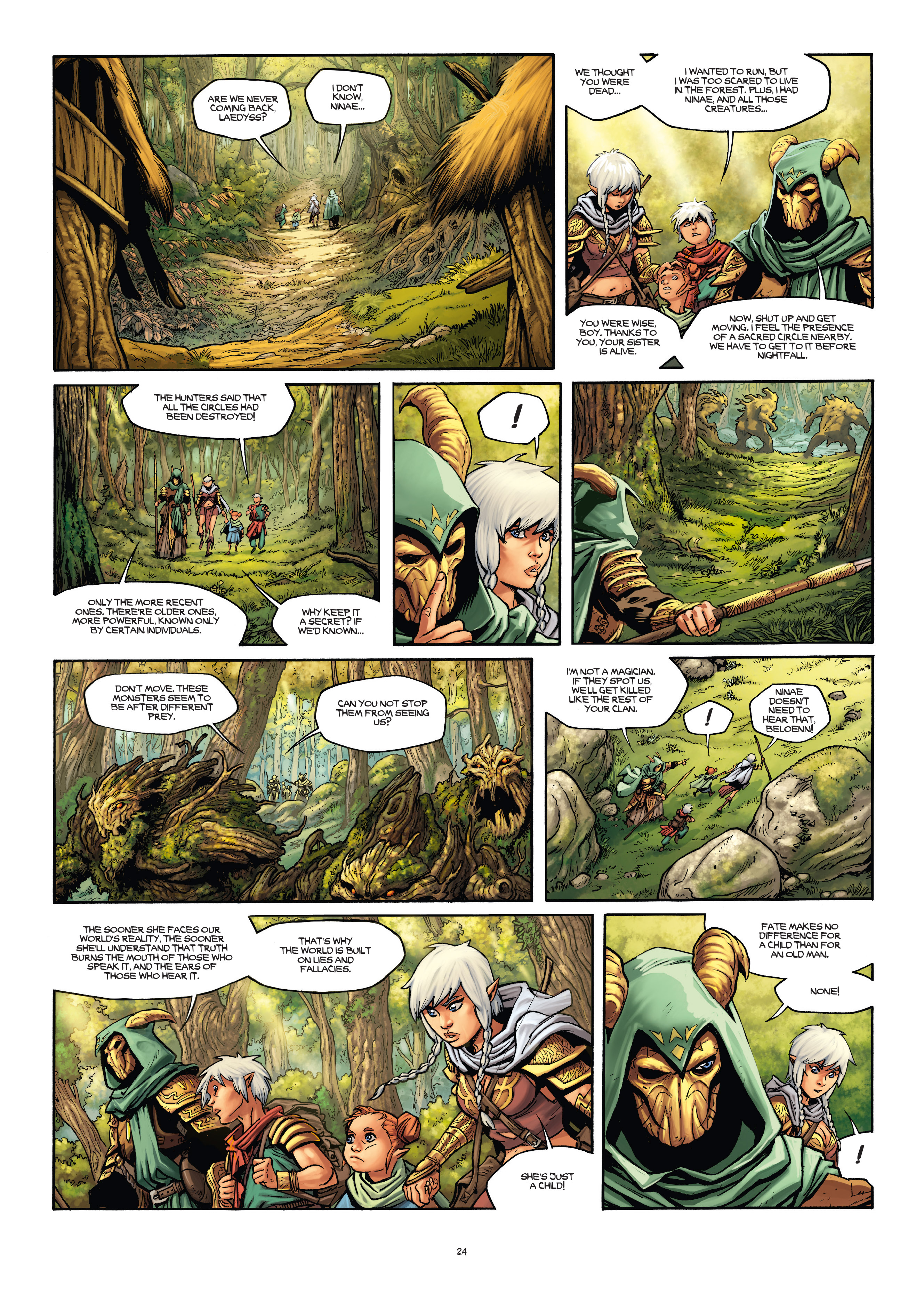 Read online Elves comic -  Issue #22 - 24