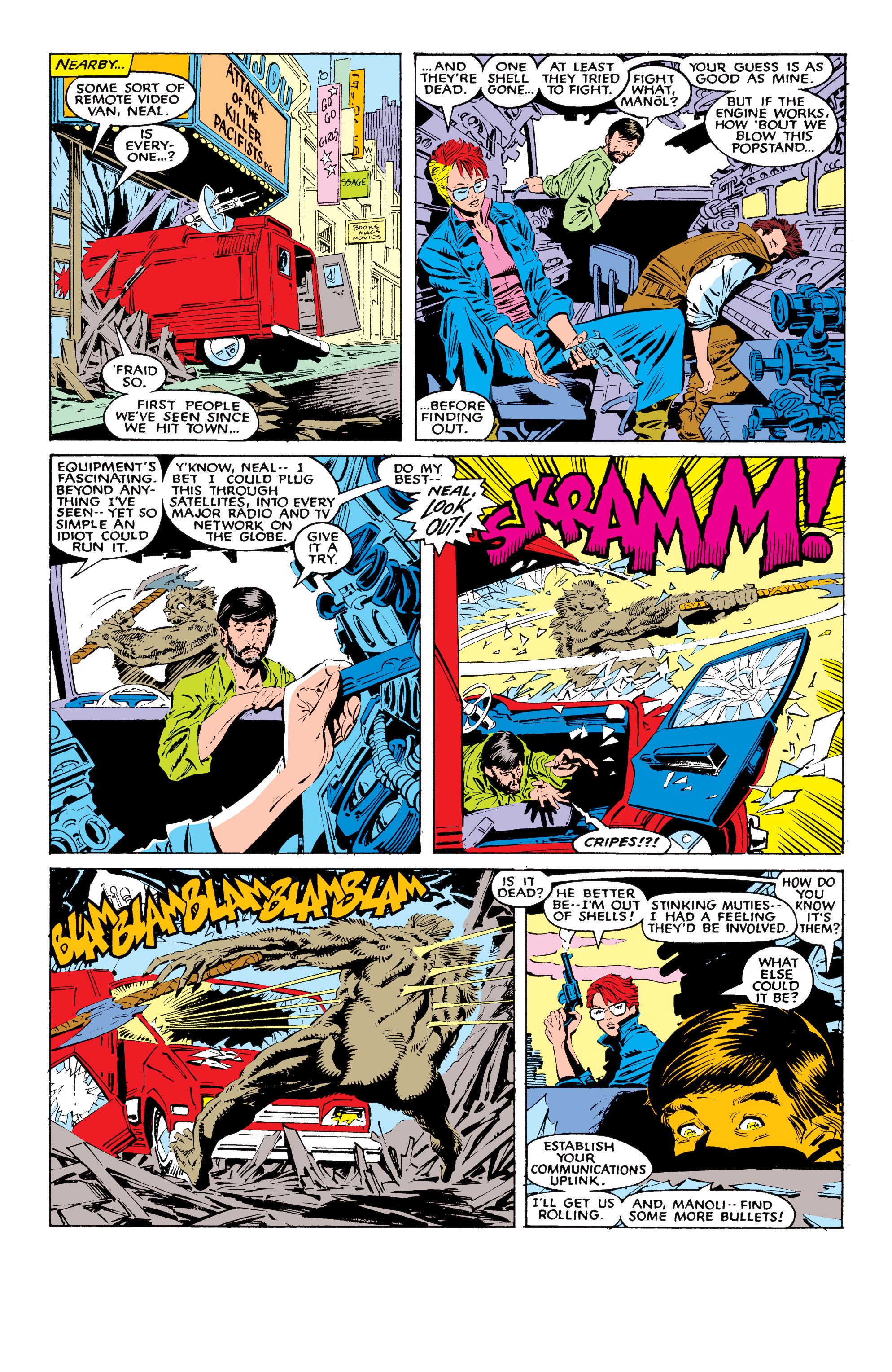 Read online X-Men Milestones: Fall of the Mutants comic -  Issue # TPB (Part 1) - 39