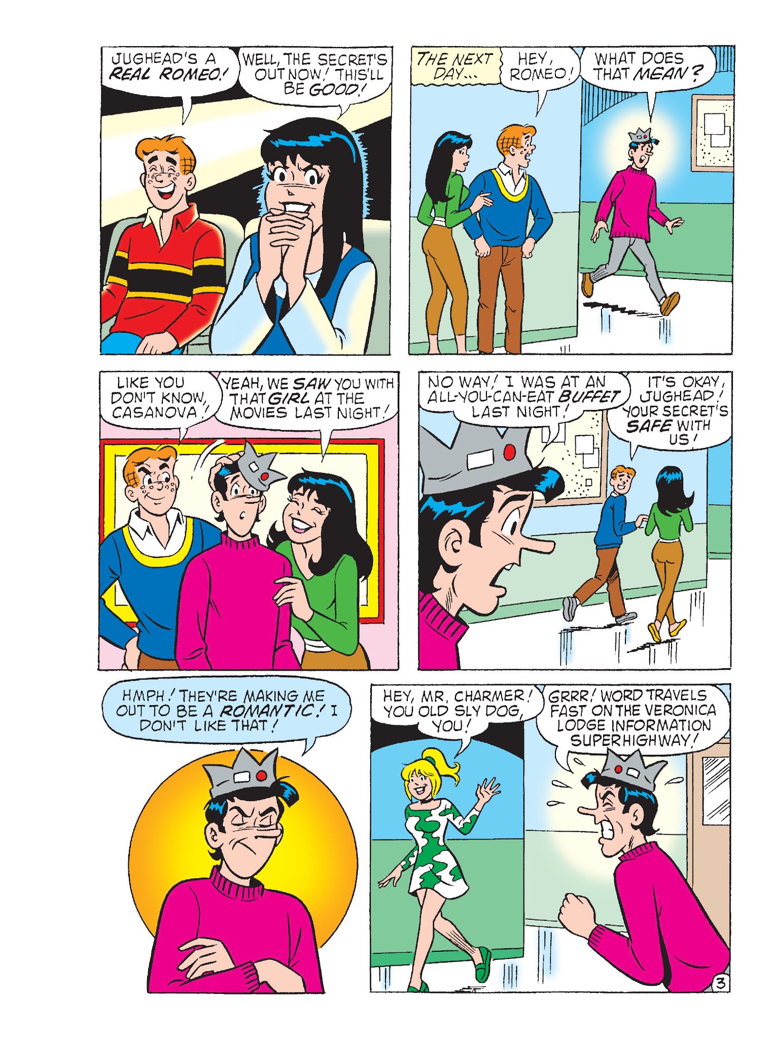 Read online Jughead and Archie Double Digest comic -  Issue #25 - 190
