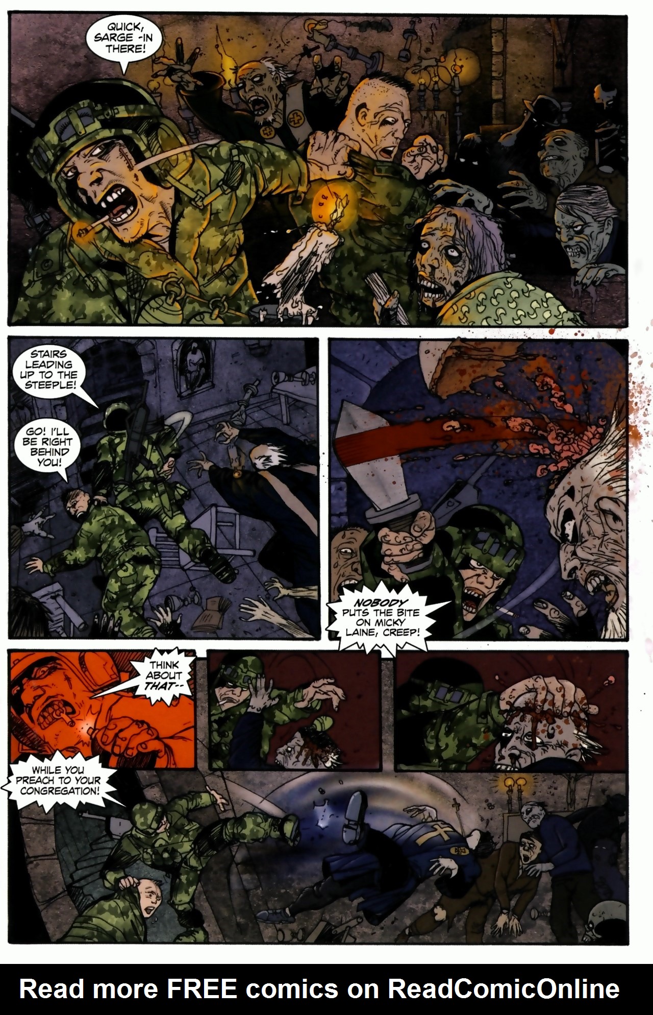 Read online The Dead: Kingdom of Flies comic -  Issue #1 - 13