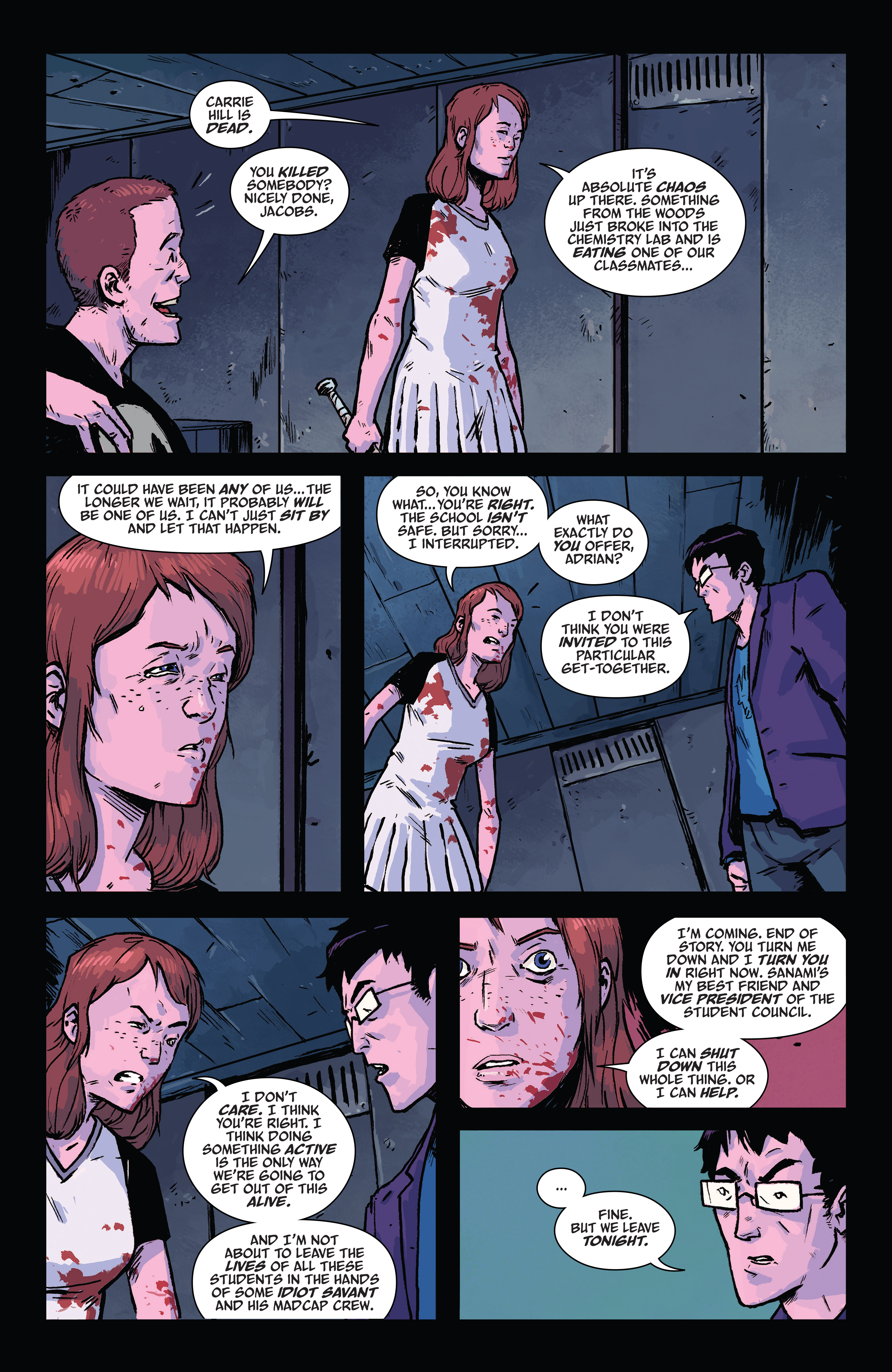Read online The Woods comic -  Issue # _Yearbook Edition 1 (Part 1) - 26