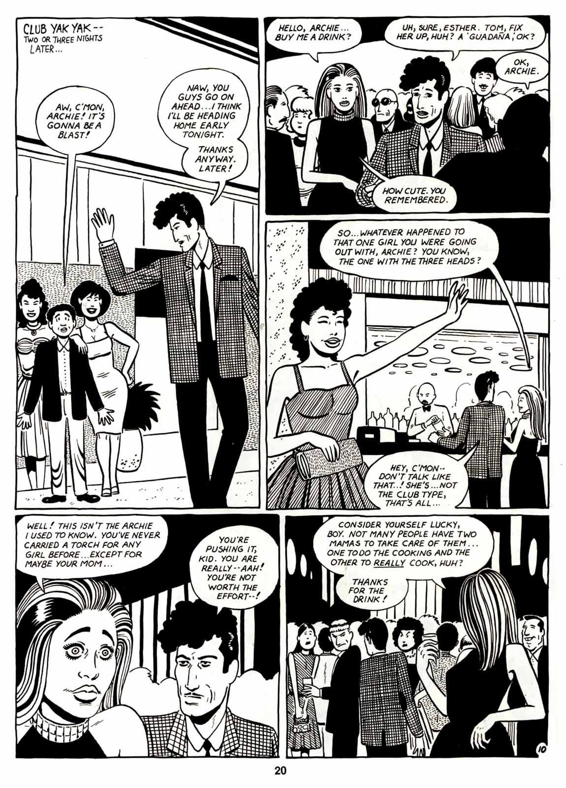 Read online Love and Rockets (1982) comic -  Issue #7 - 22