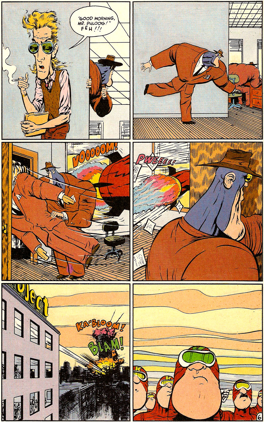 Read online Megaton Man comic -  Issue #6 - 8
