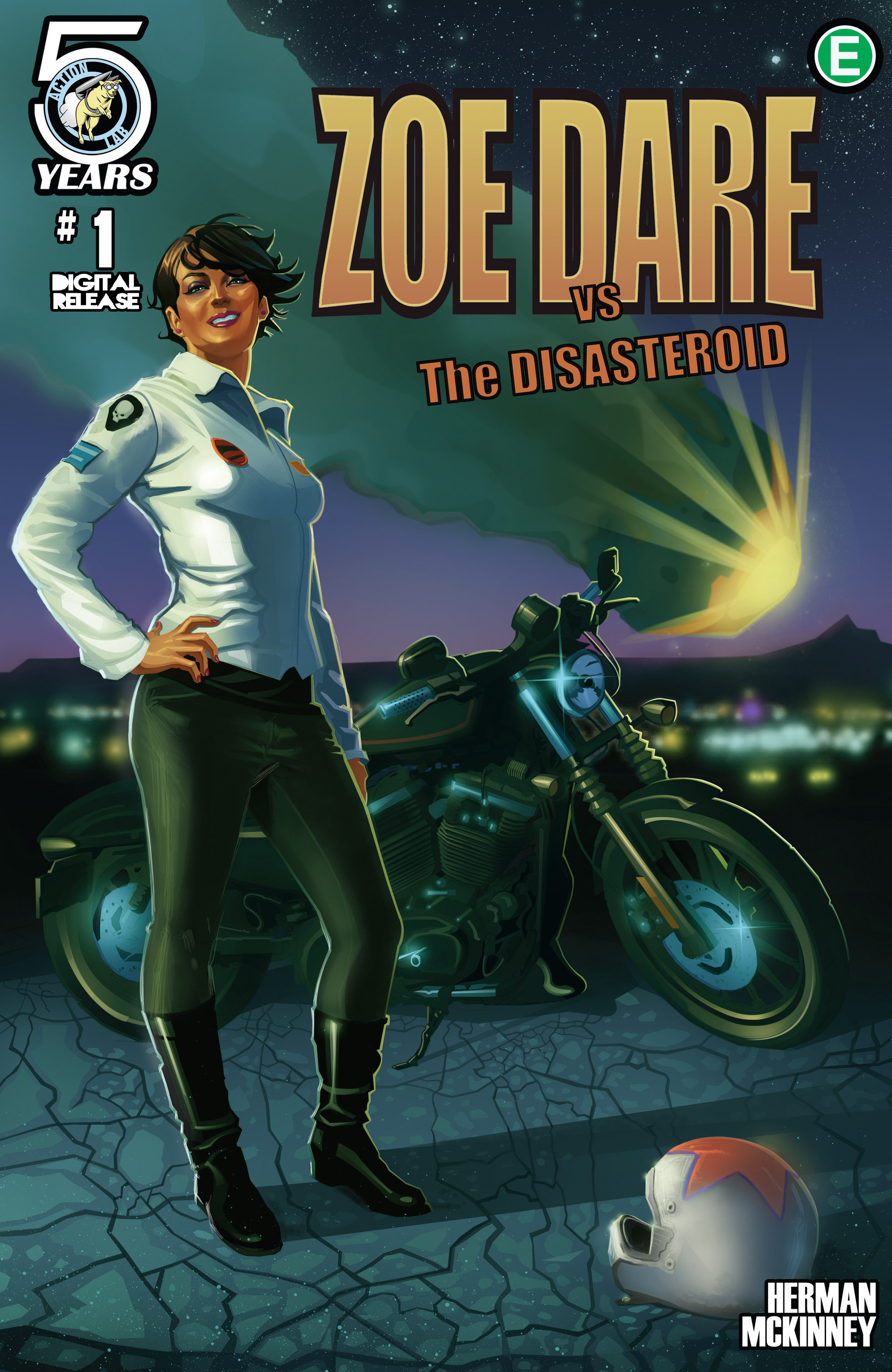 Read online Zoe Dare Versus The Disasteroid comic -  Issue #1 - 1