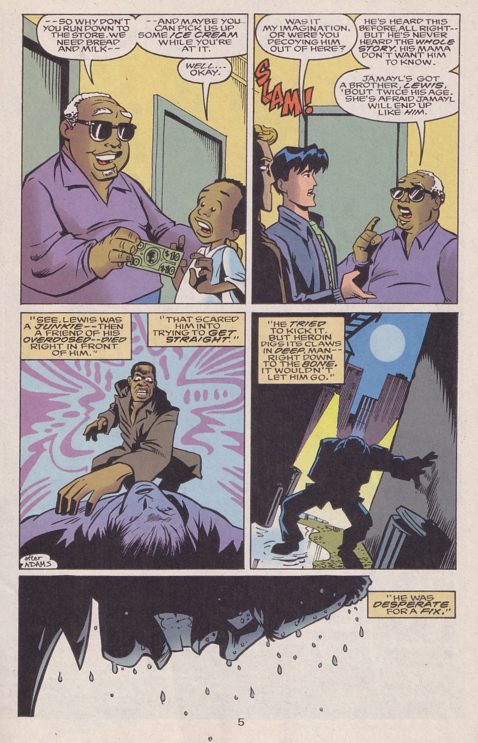 Read online Adventures in the DC Universe comic -  Issue #16 - 6