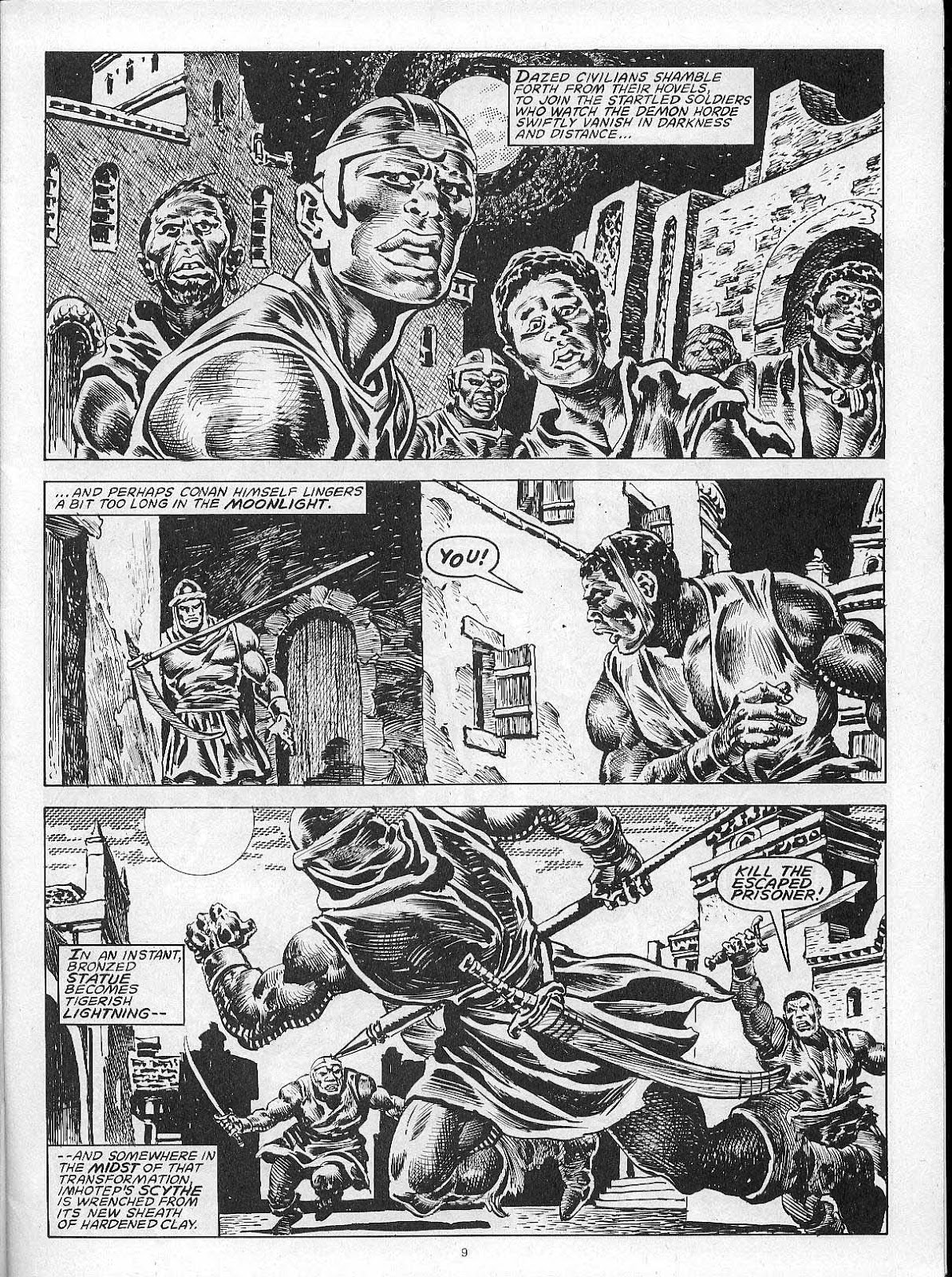 The Savage Sword Of Conan issue 204 - Page 11