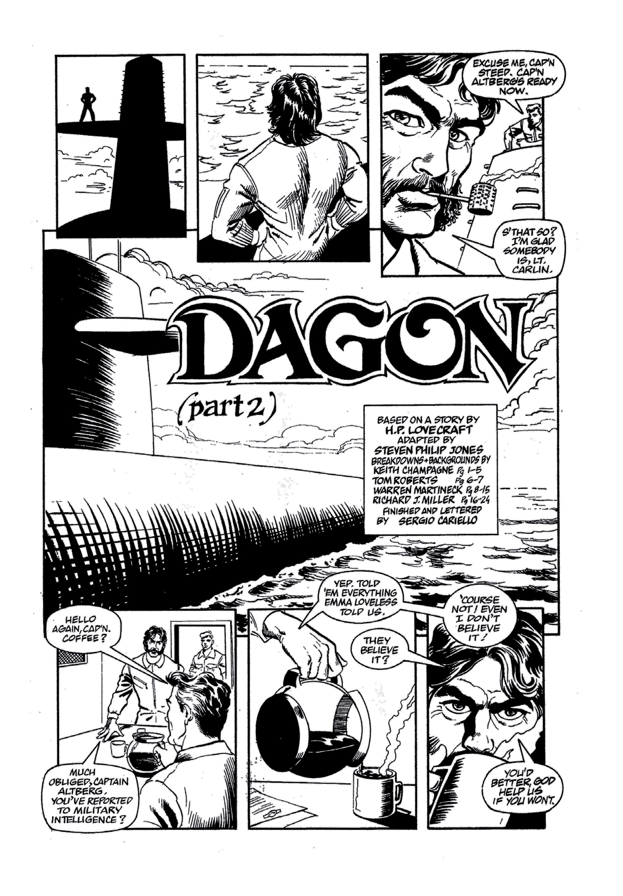 Read online Worlds of H.P. Lovecraft comic -  Issue # Issue Dagon - 28