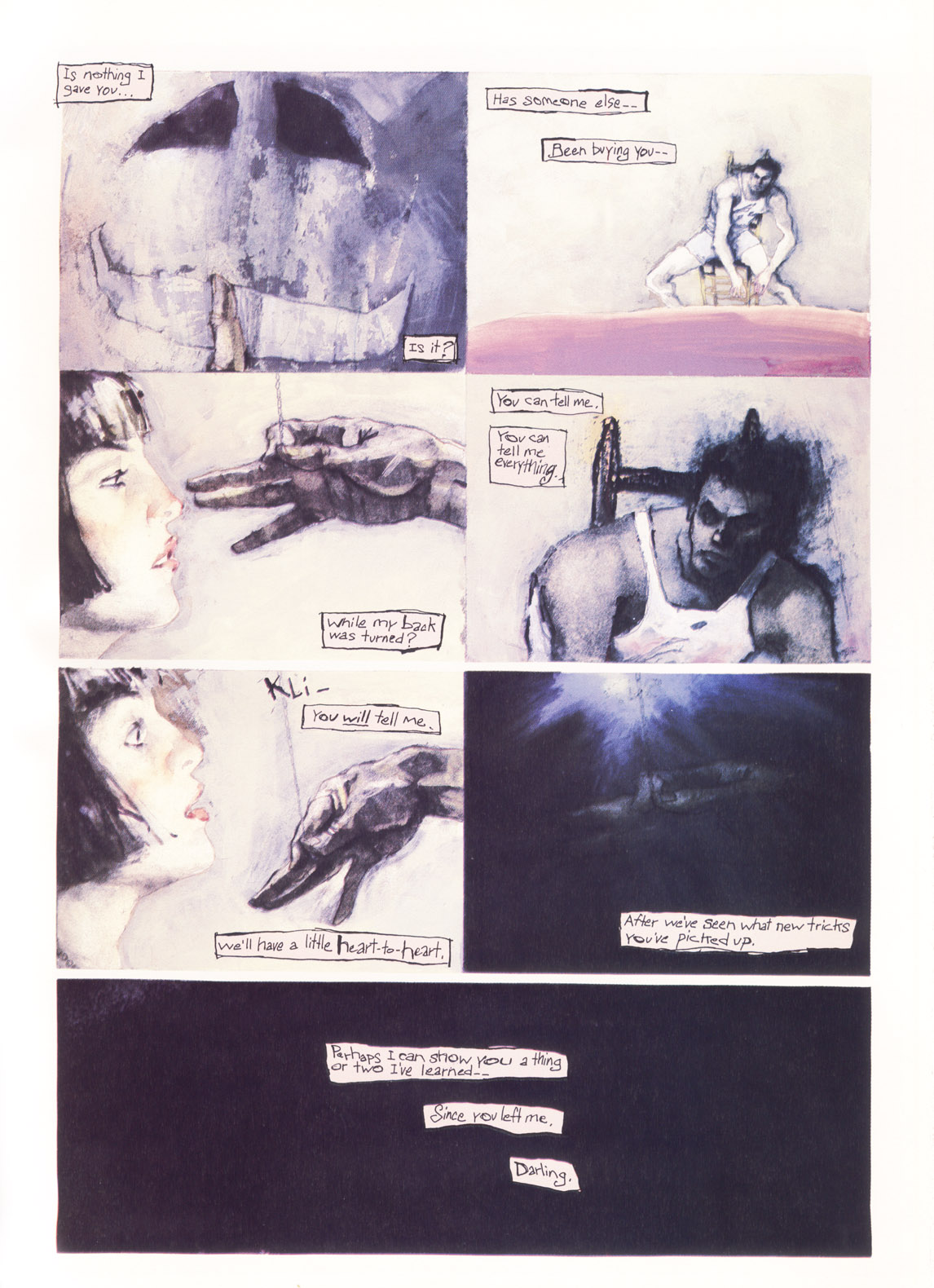 Read online Tell Me, Dark comic -  Issue # TPB - 33