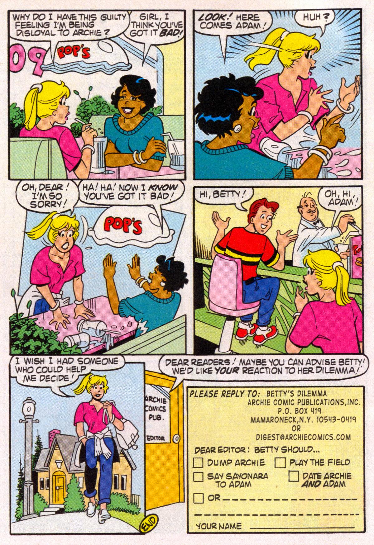 Read online Betty and Veronica Digest Magazine comic -  Issue #156 - 92