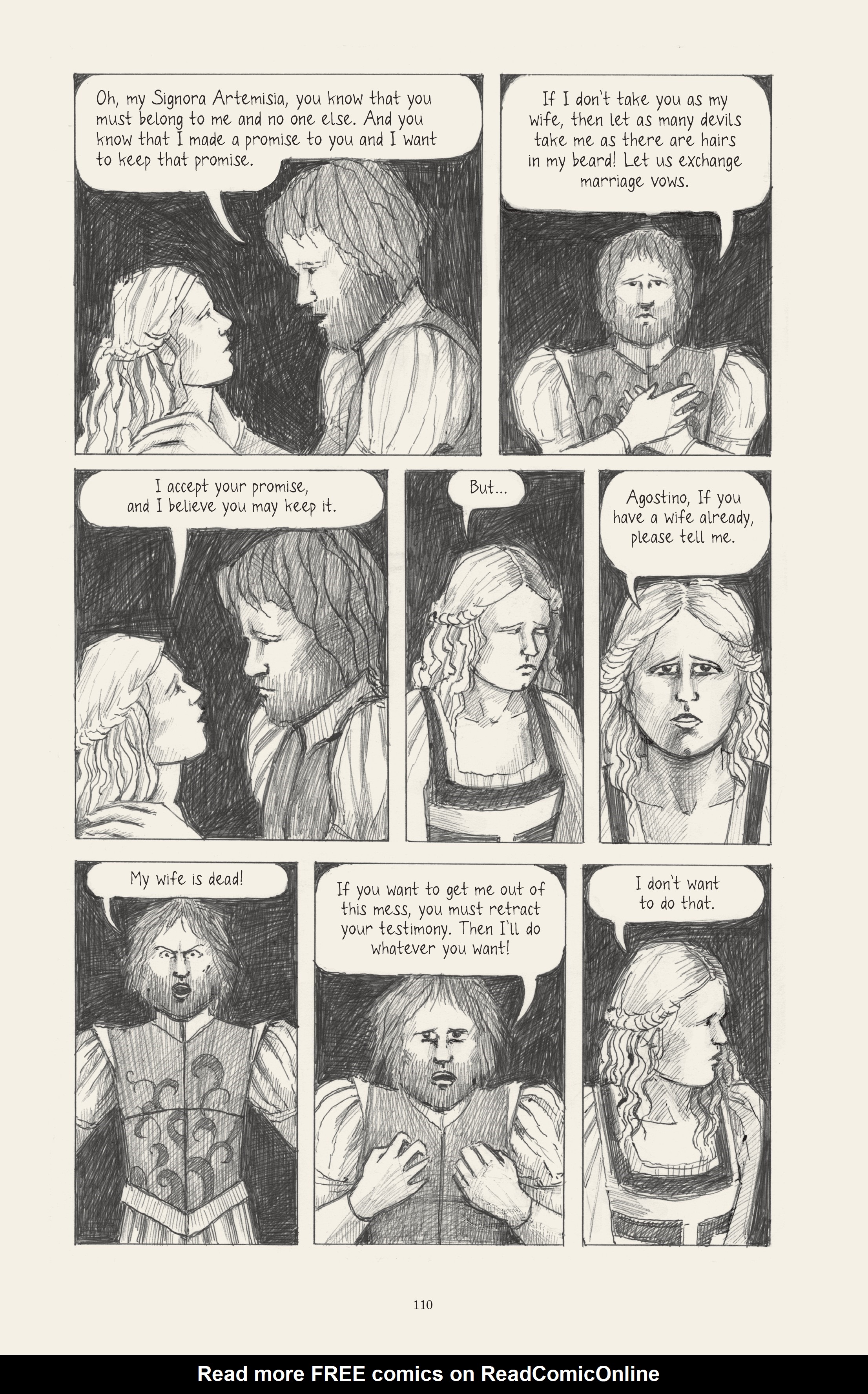 Read online I Know What I Am: The Life and Times of Artemisia Gentileschi comic -  Issue # TPB (Part 2) - 18