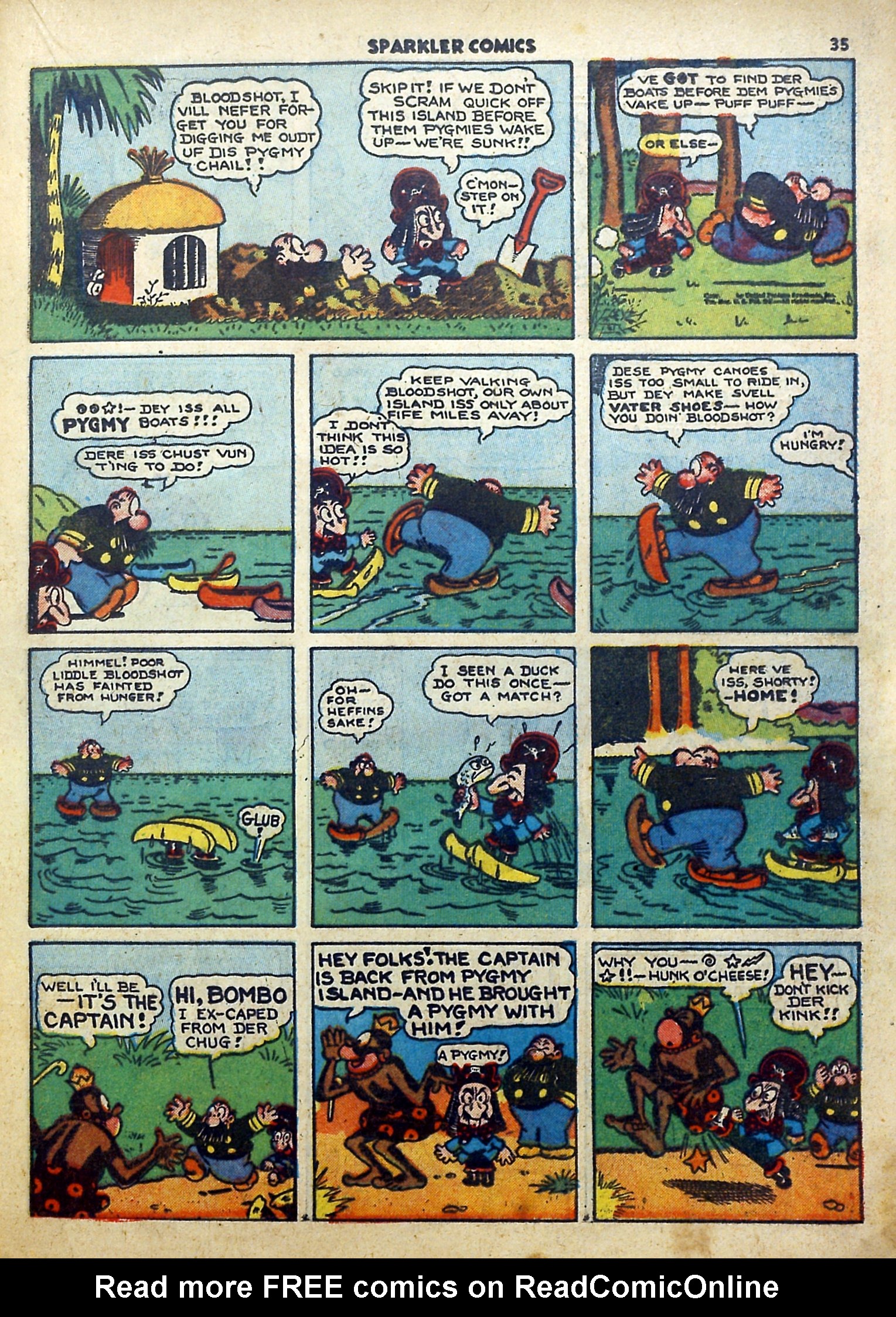 Read online Sparkler Comics comic -  Issue #2 - 31