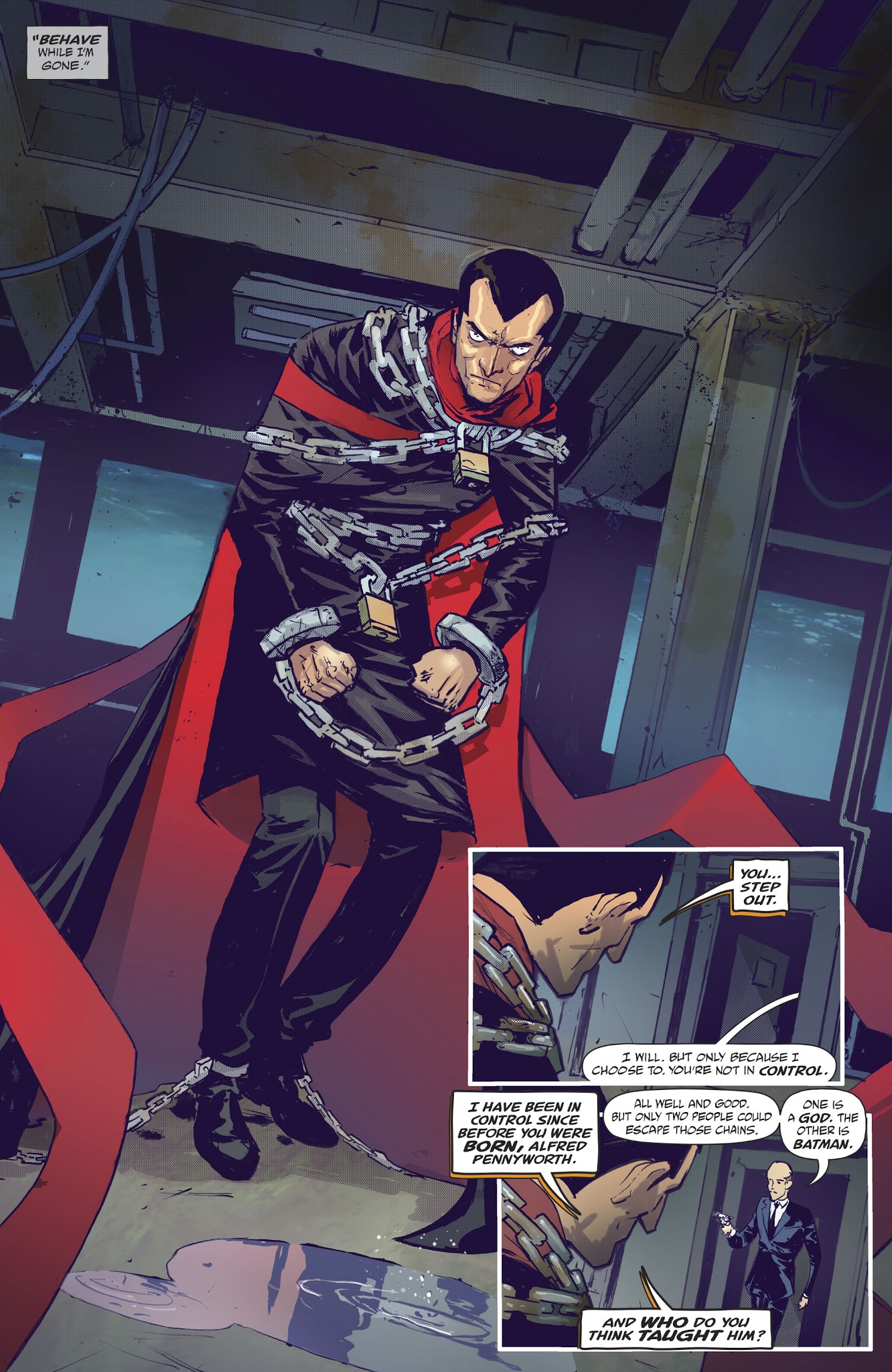 Read online Batman/Shadow comic -  Issue #3 - 7